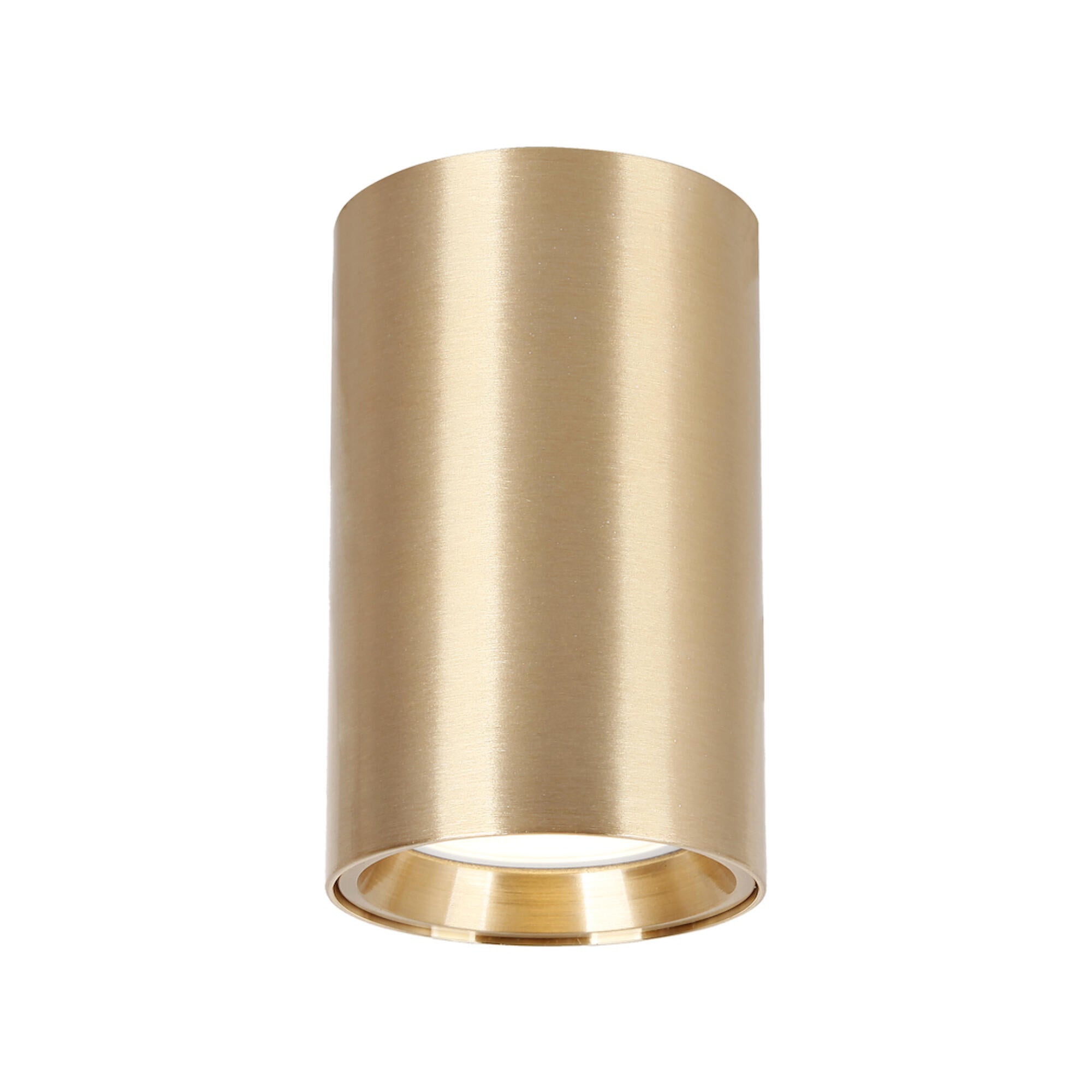 Spot aplicat Genesis, 1 x GU10, 8 W, 10cm, auriu