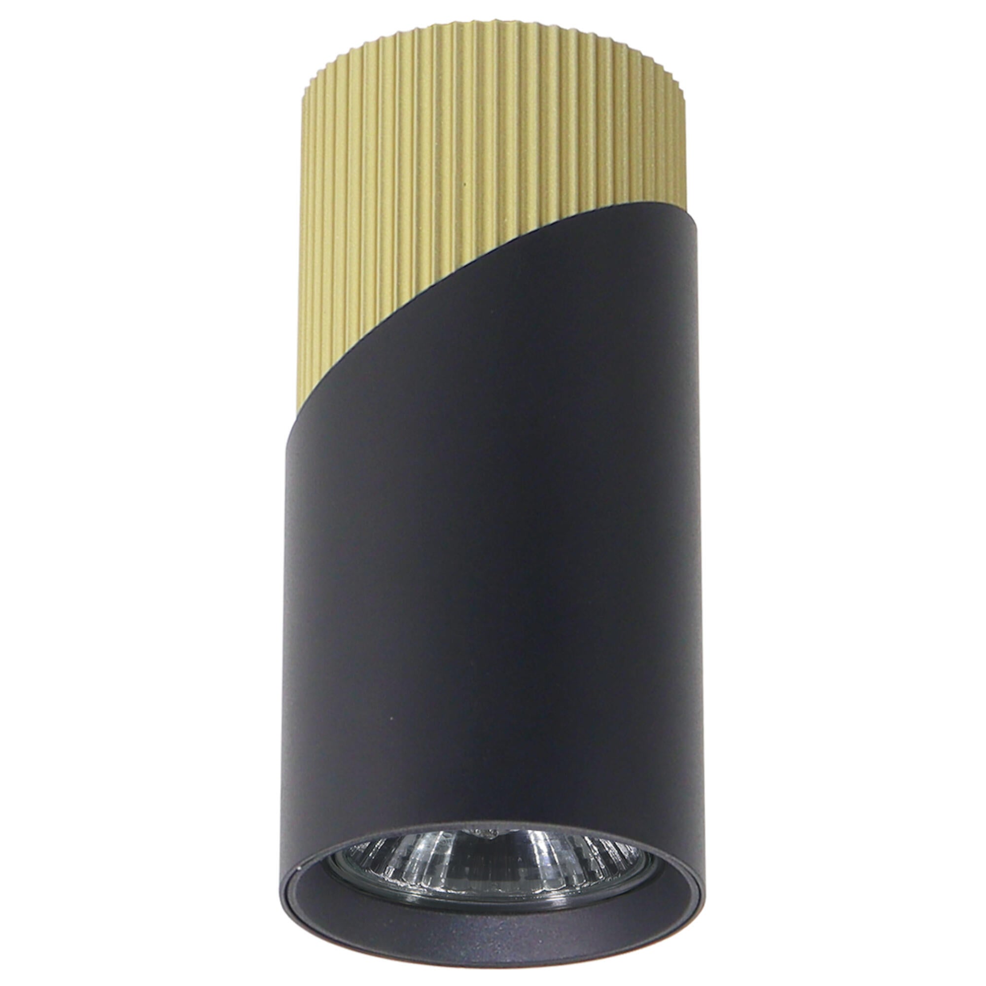 Spot aplicat Neo, 1 x GU10, 8 W, negru-auriu