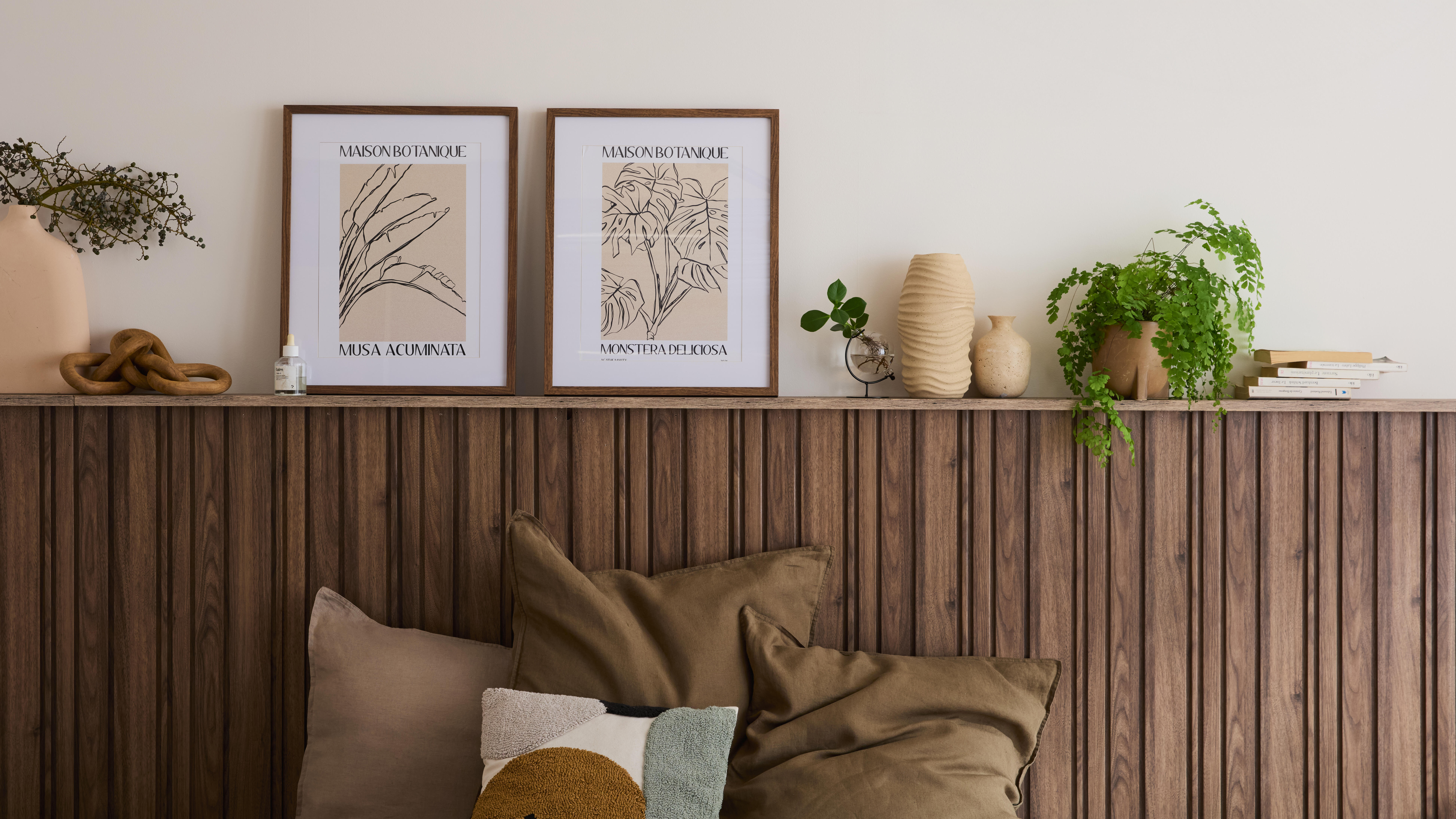 Moldura 40x50cm milo walnut inspire - 3