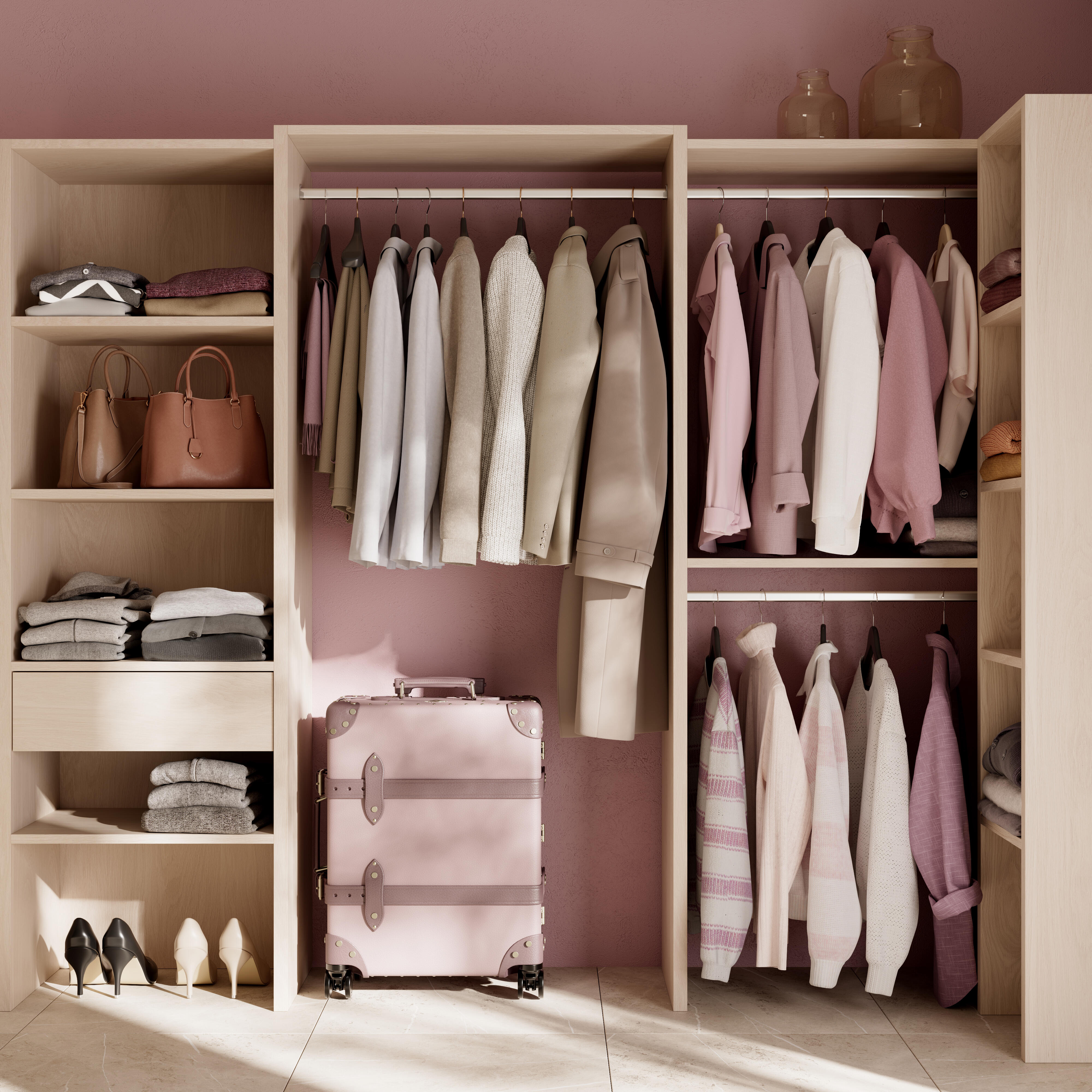 Specchio GLAM ovale in metallo ottone 40 x 78 cm INSPIRE - 9