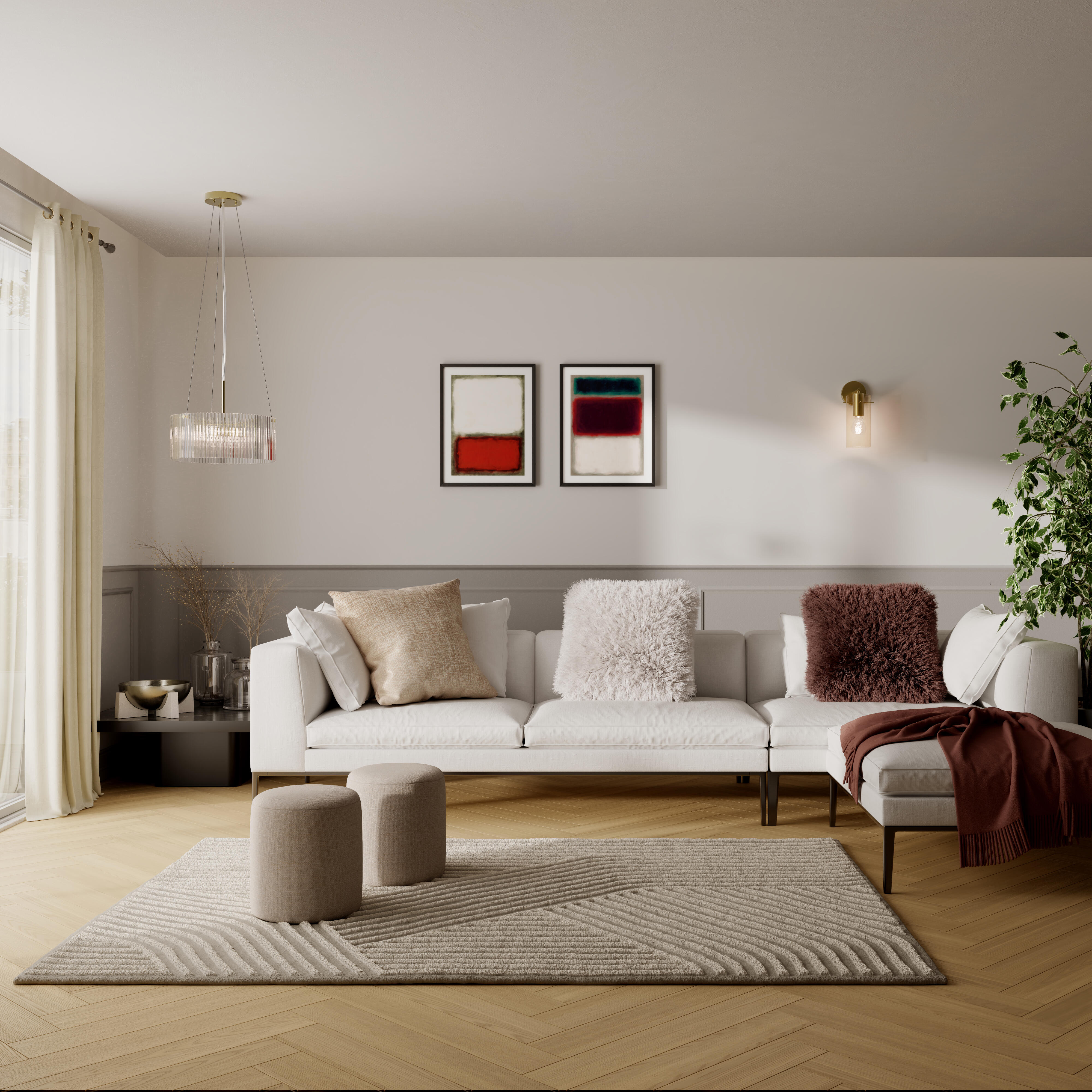 Almofada 40x40 cm erika ouro - 3