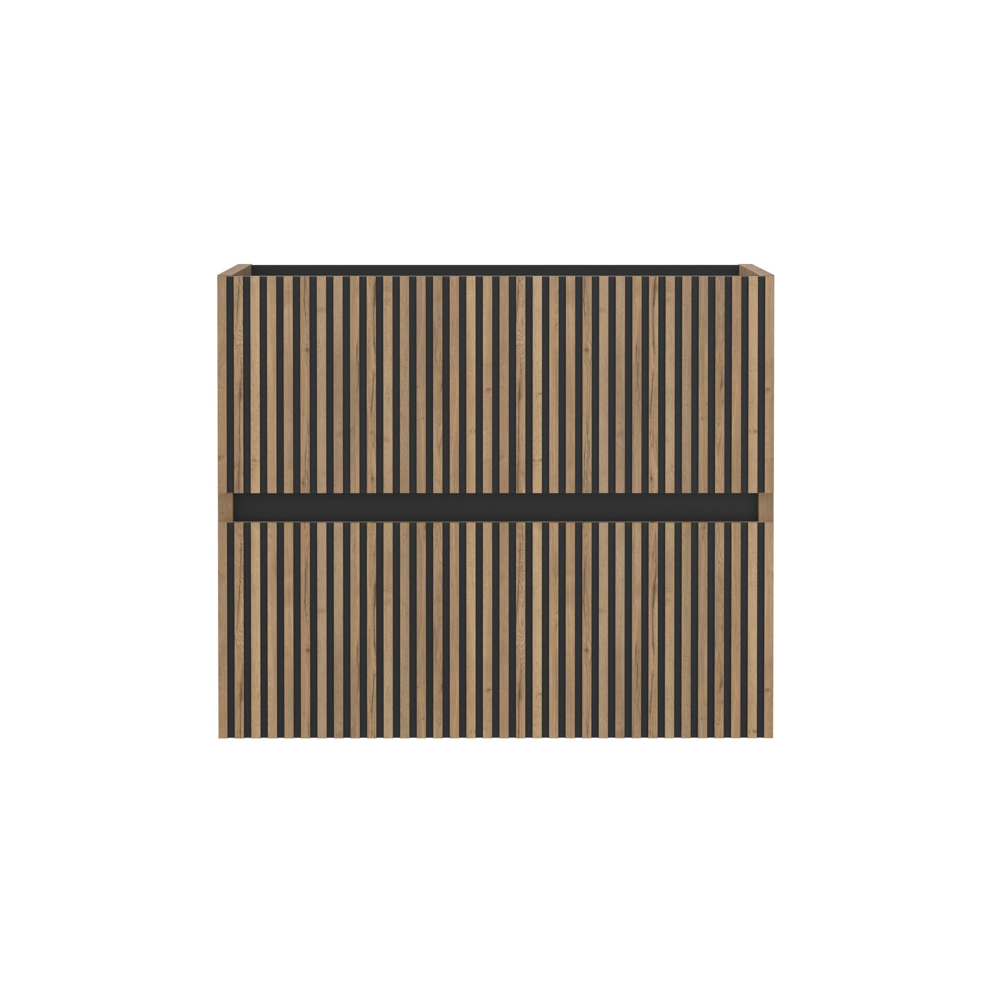 MUEBLE DE BAÑO NOVA GEO ALISTONADO 60CM ROBLE CLARO - 5