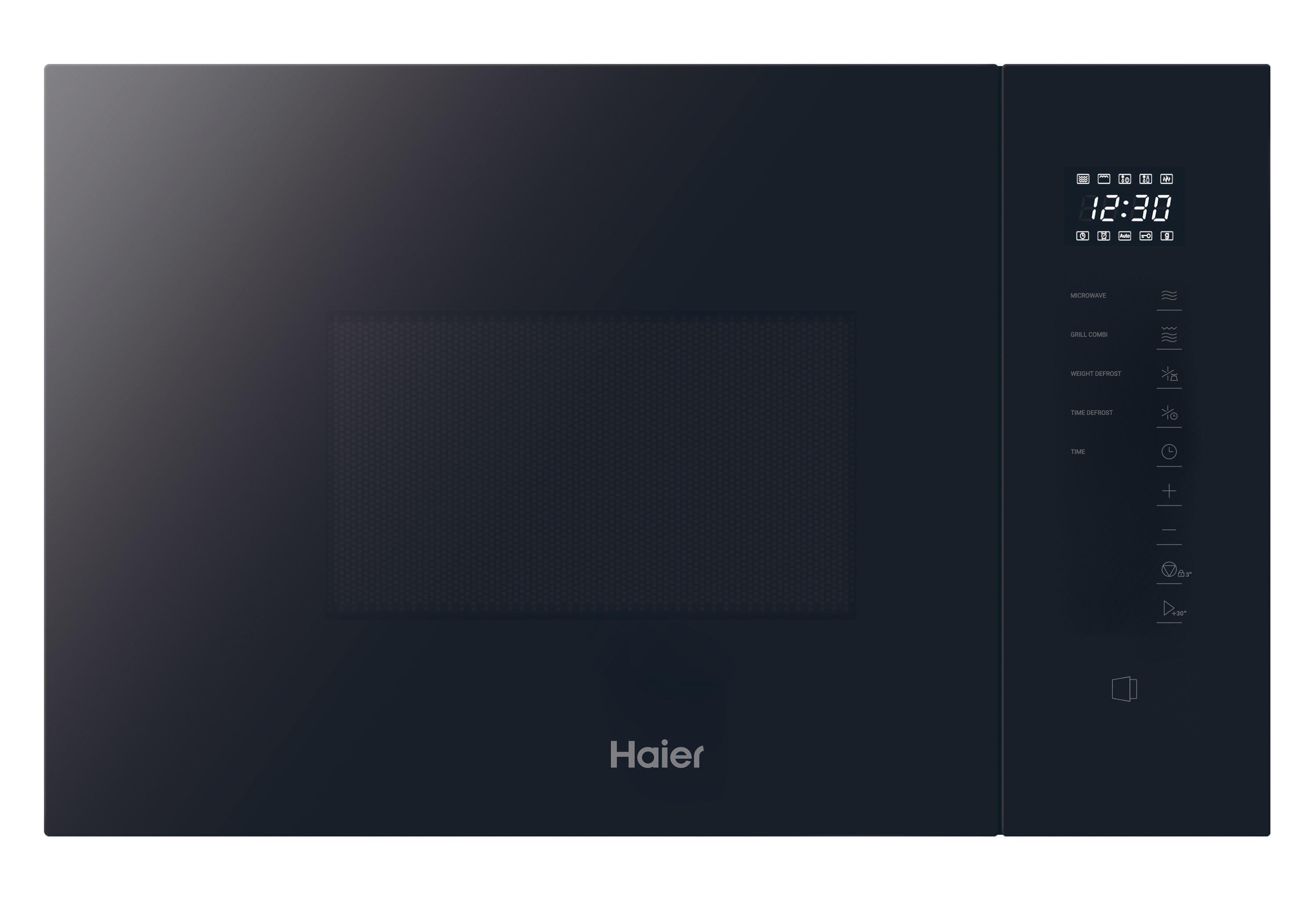 microondas integrable con grill haier h38fmwid4id27n 20l 3300w negro