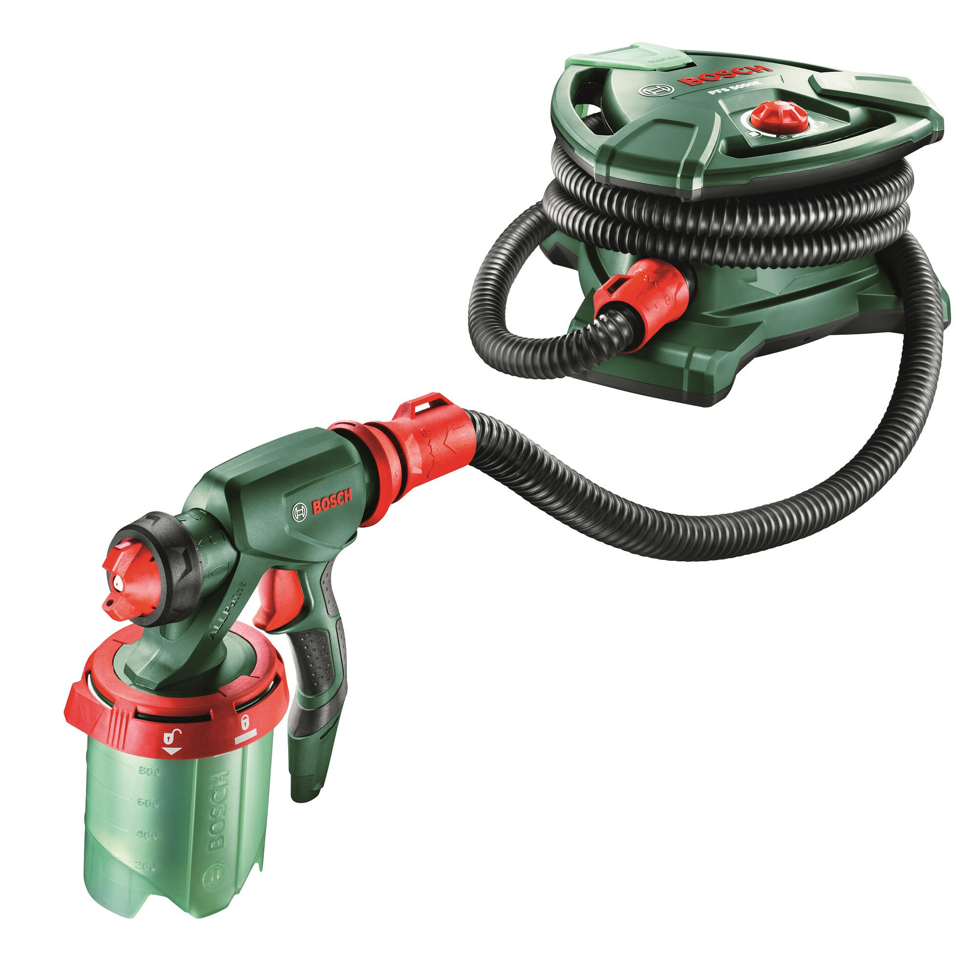 Aparat de vopsit Bosch PFS 5000, 1200 W, 1 L, 500 ml/min