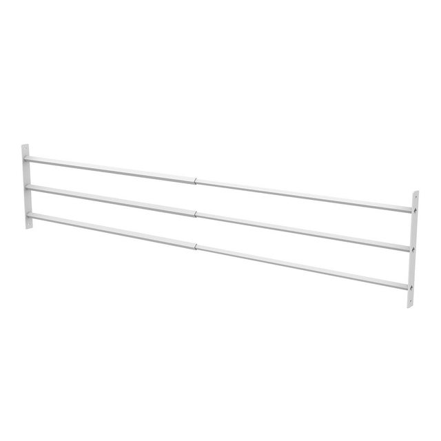 Grata telescopica STEELMI 3 barre L 30-55 CM in acciaio bianco