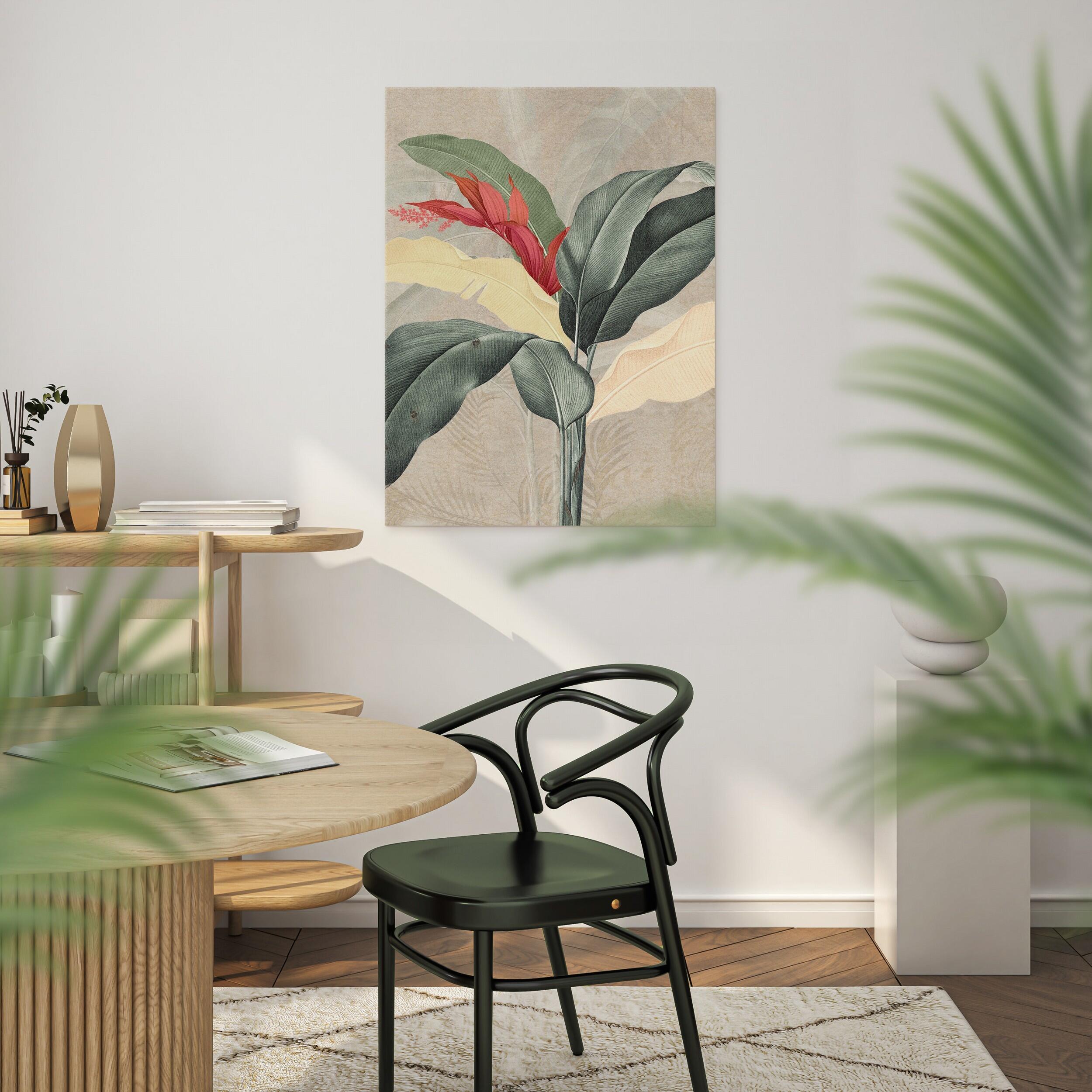 Pintura sin marco Botánico Yellow Leaf 60x80 cm - 6