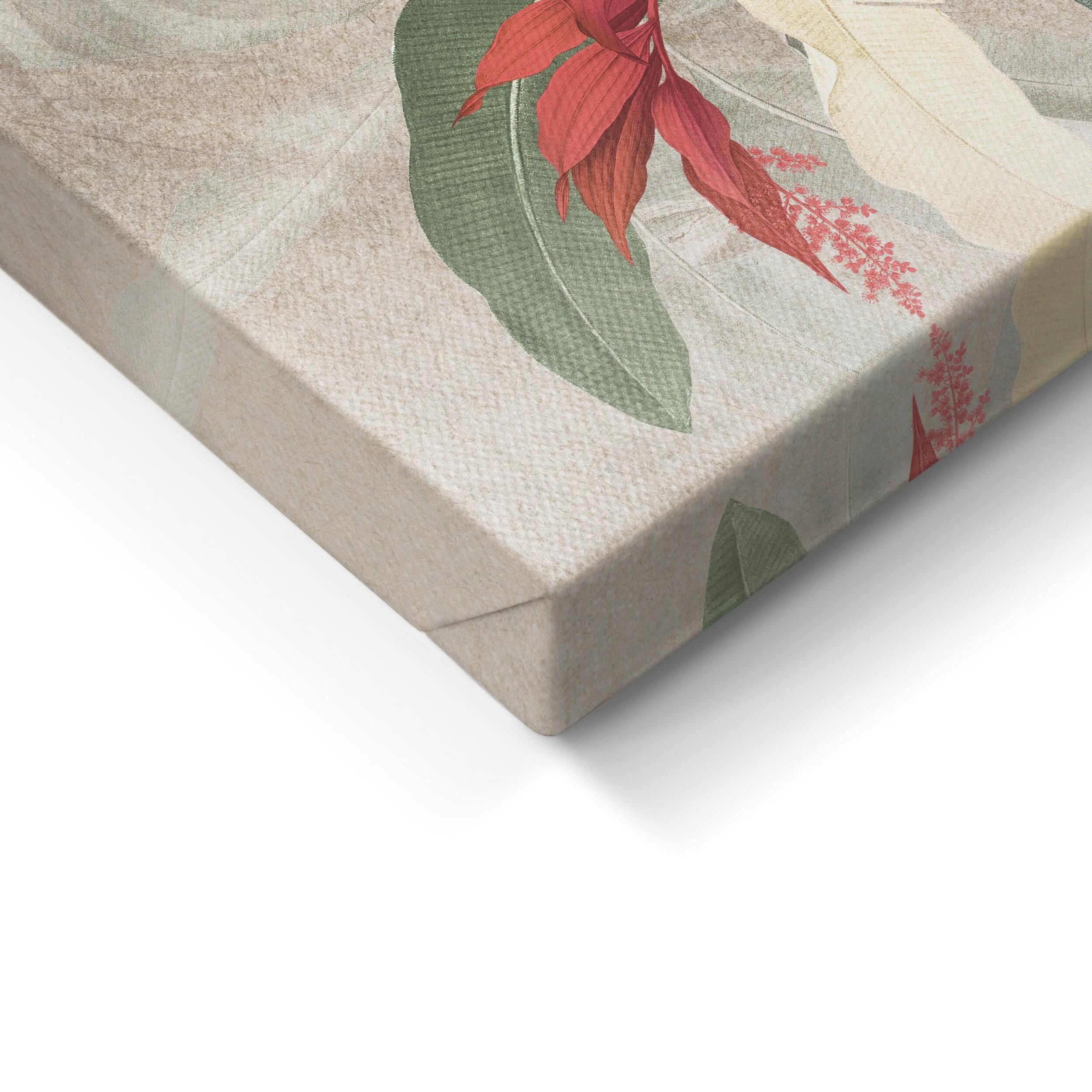 Pintura sin marco Botánico Yellow Leaf 60x80 cm - 4