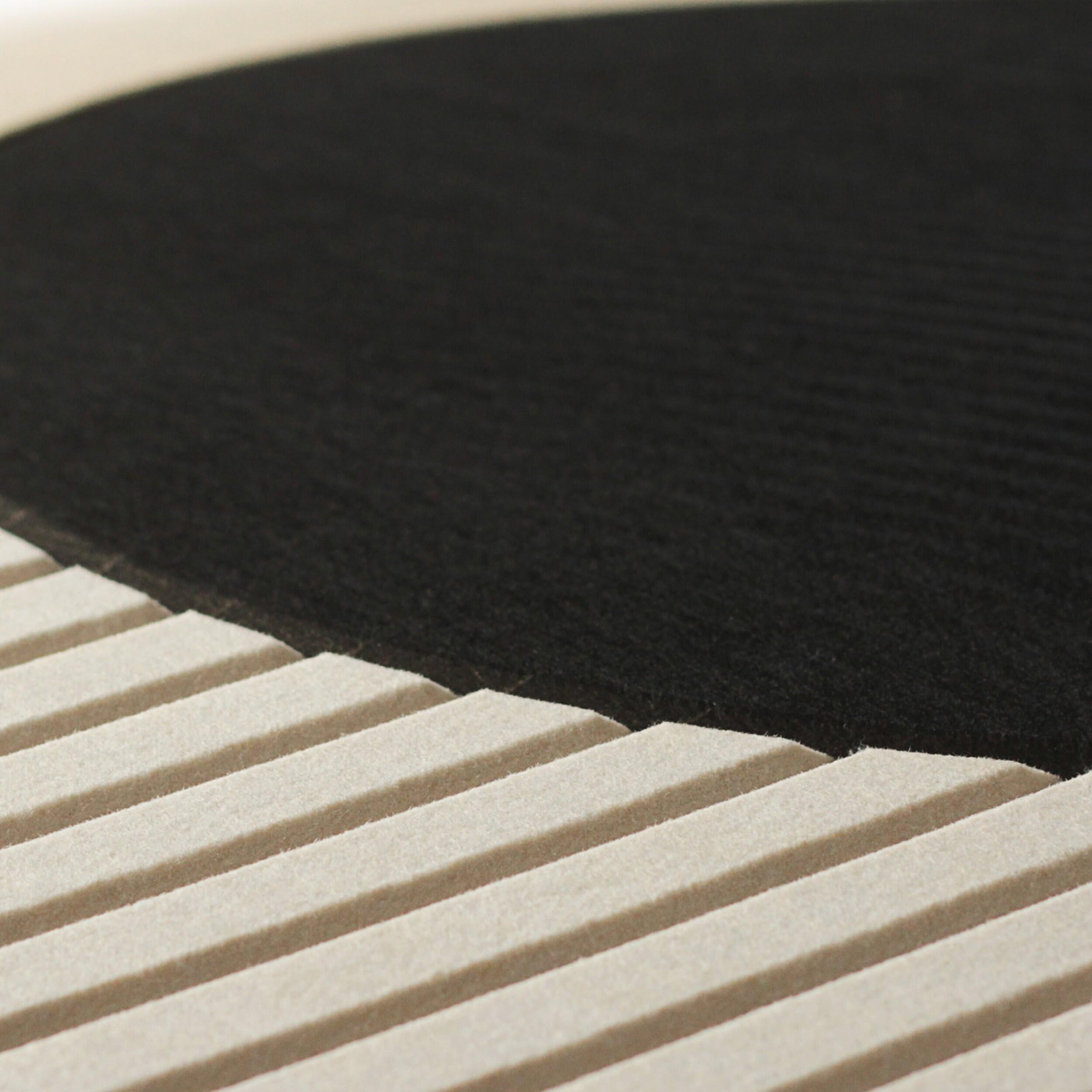 Pintura sin marco Abstracto Form absorción acústica 120x90 cm - 3