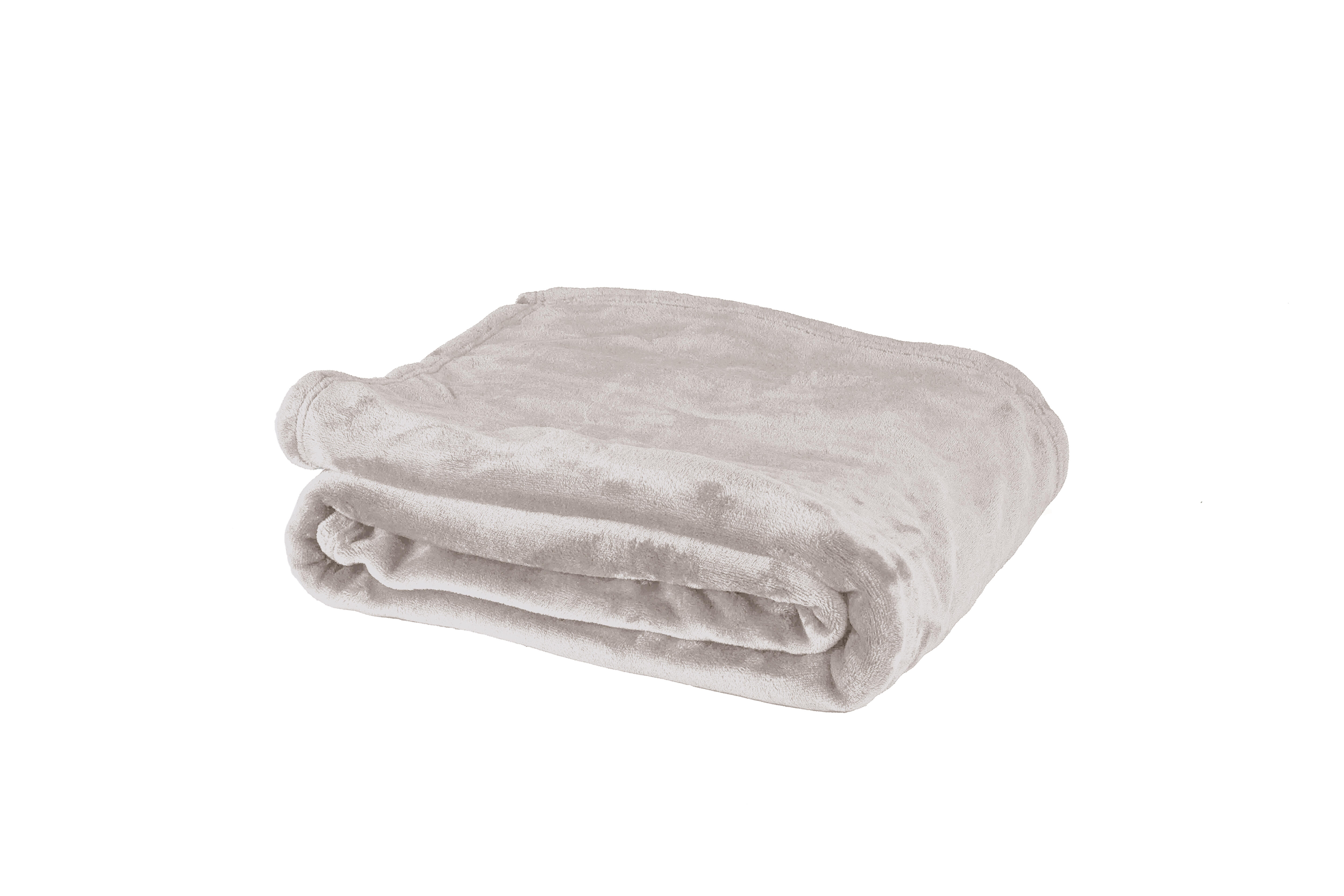 Plaid Bigsweety, écru l.130 x L.170 cm - 2