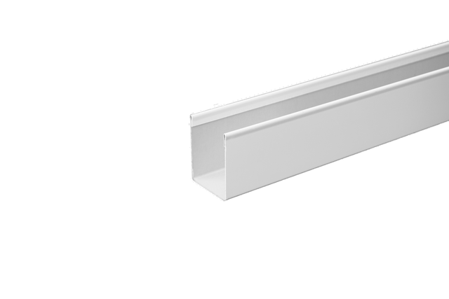 PERFIL U PANEL FACHADA 40MM 3M BLANCO
