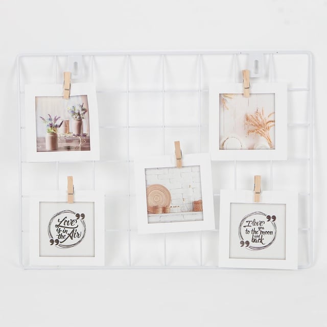 Cornice Hawaii, bianco misure 38 x 28 cm per 5 fotografie