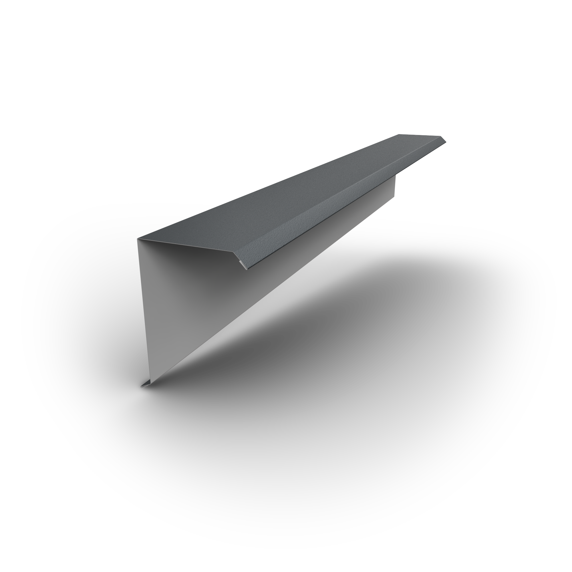 Aluminium Profilrohr 50x50x2 mm RAL7016 anthrazit – 2 m