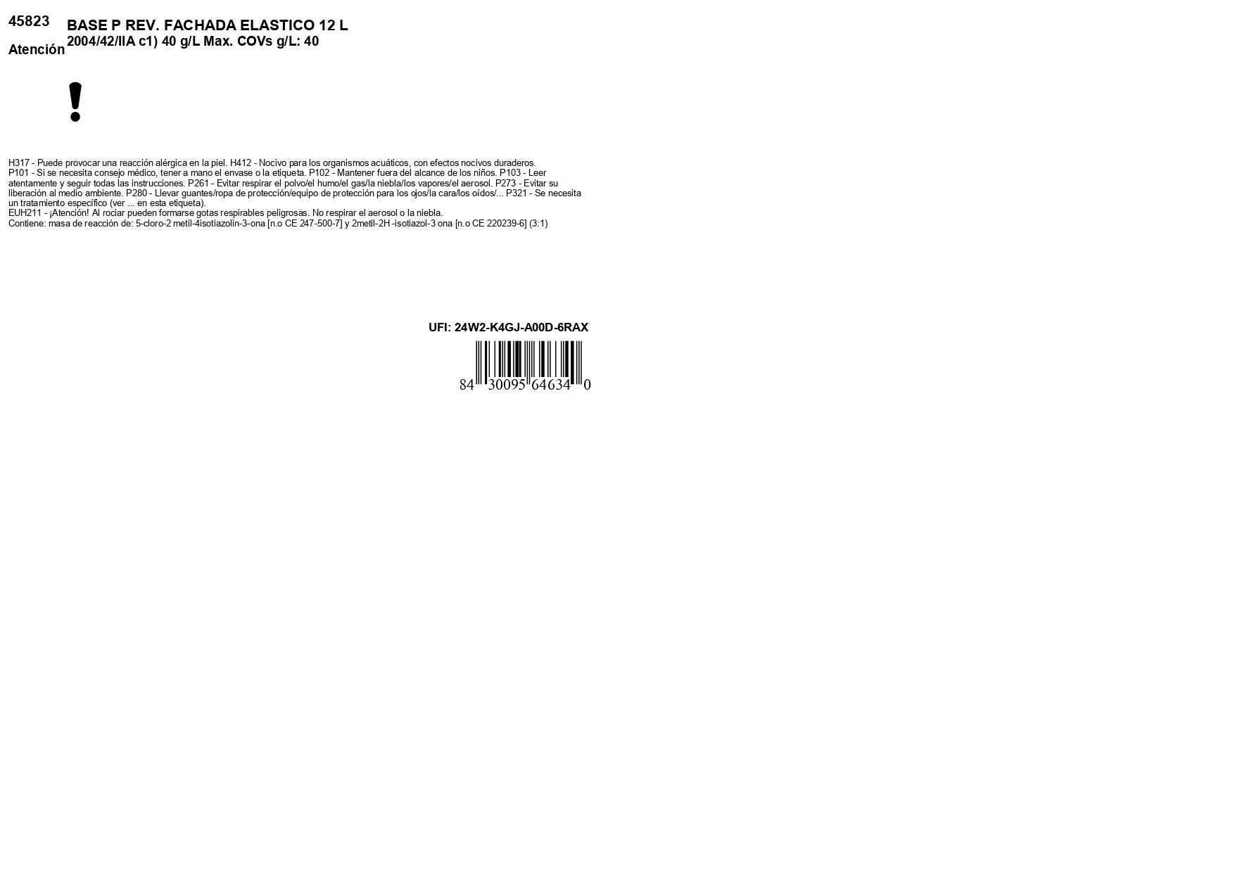 BASE PINTURA FACHADAS ELASTICO 12L TONOS CLAROS - 2