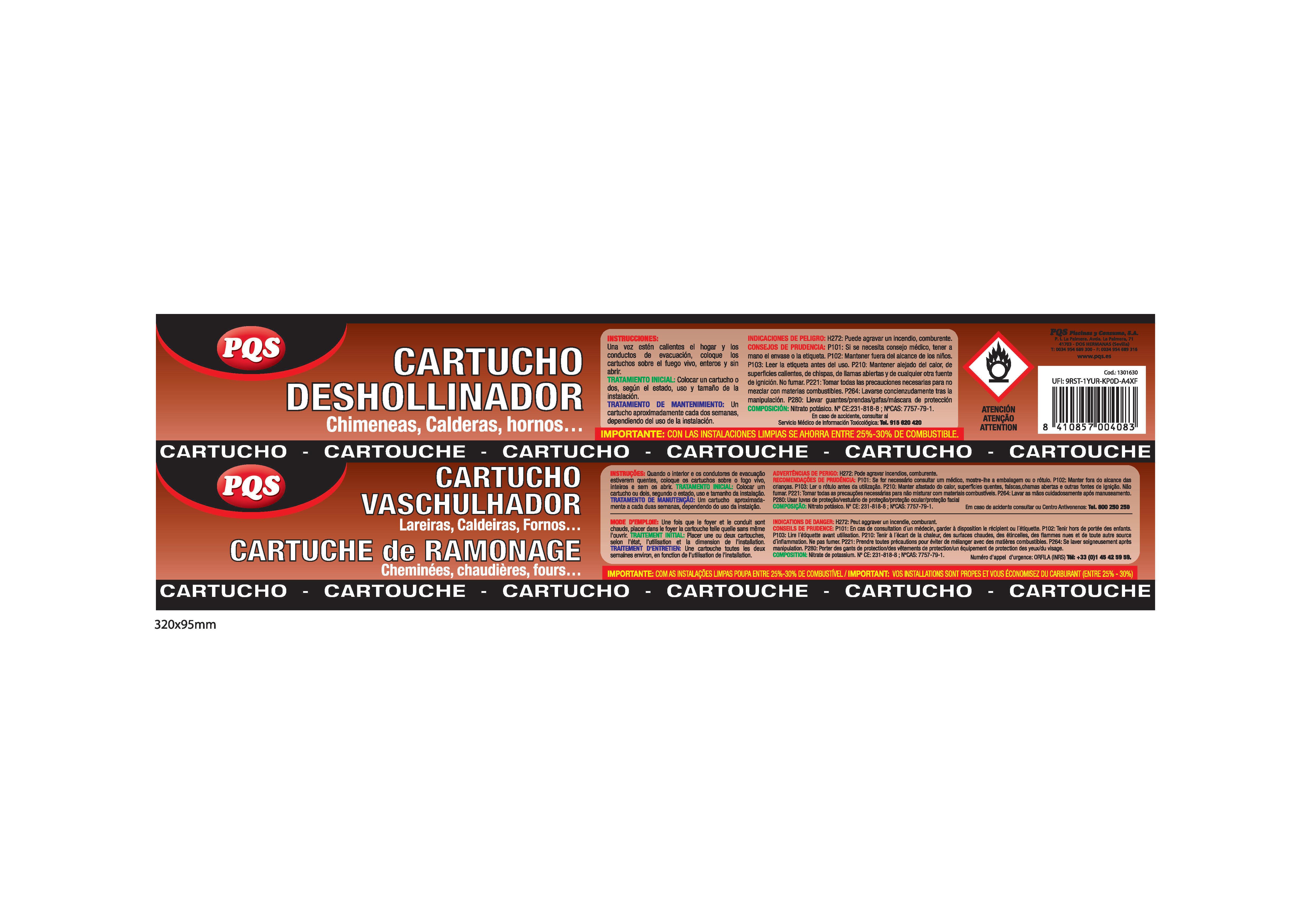 CARTUCHO DESHOLLINADOR 160G - 4