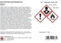 PINTURA QUITAMANCHAS AL DISOLVENTE ROCHA 5KG BLANCO - 3