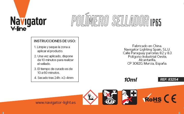 SELLADOR IP65 PARA UNION TIRAS LED 10ML - 4