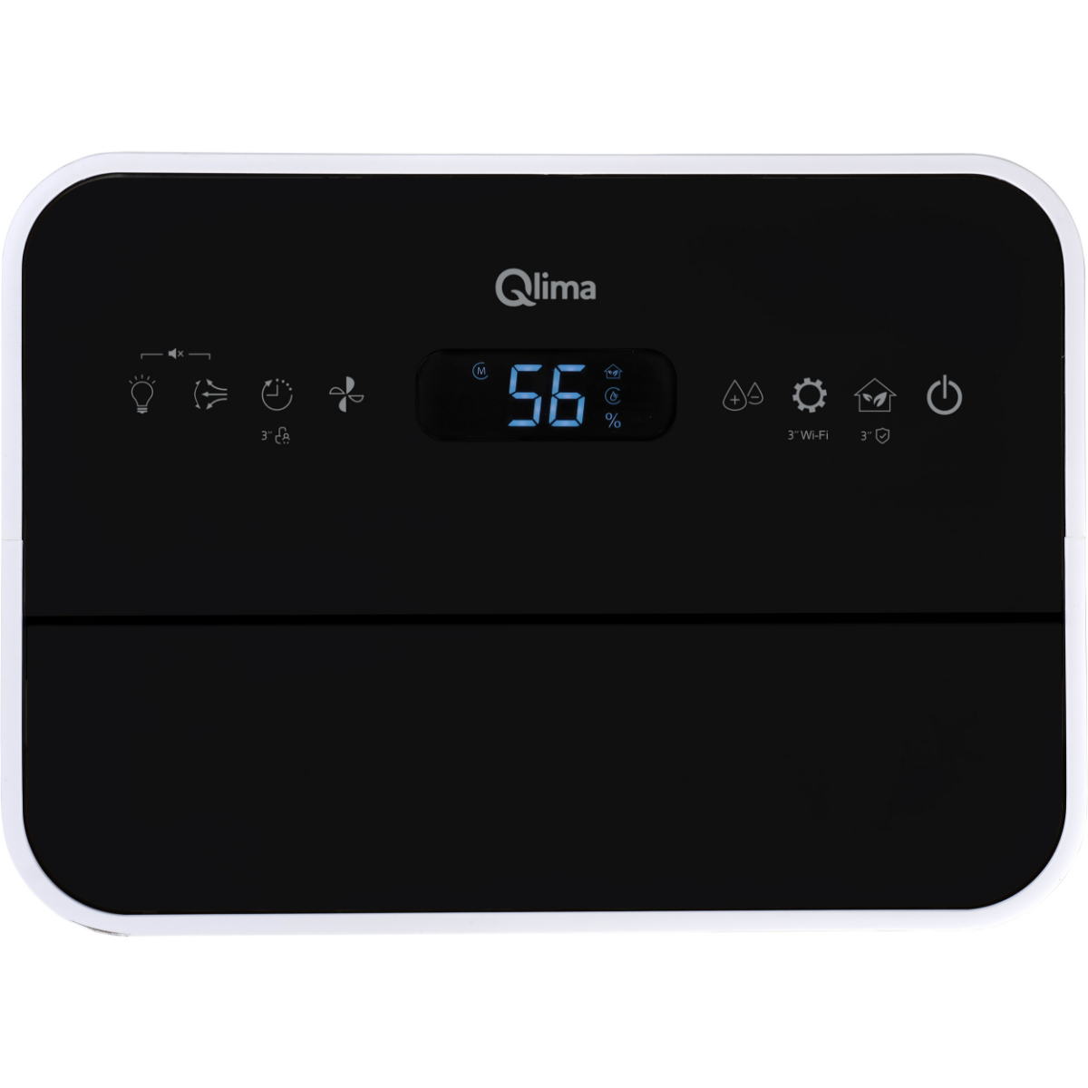 Déshumidificateur d’air Qlima D 825 PA Smart, de 41 à 100m², 3,8L - 6