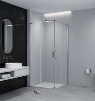 MAMPARA DE DUCHA CUADRADA TEKA INCA SLIM 80X80CM CROMO - 1