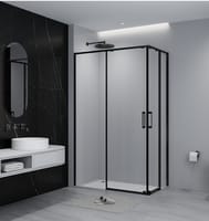 MAMPARA DE DUCHA RECTANGULAR TEKA INCA SLIM 80X120CM NEGRO - 1