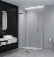 MAMPARA DE DUCHA RECTANGULAR TEKA INCA SLIM 70X120CM CROMO - 1