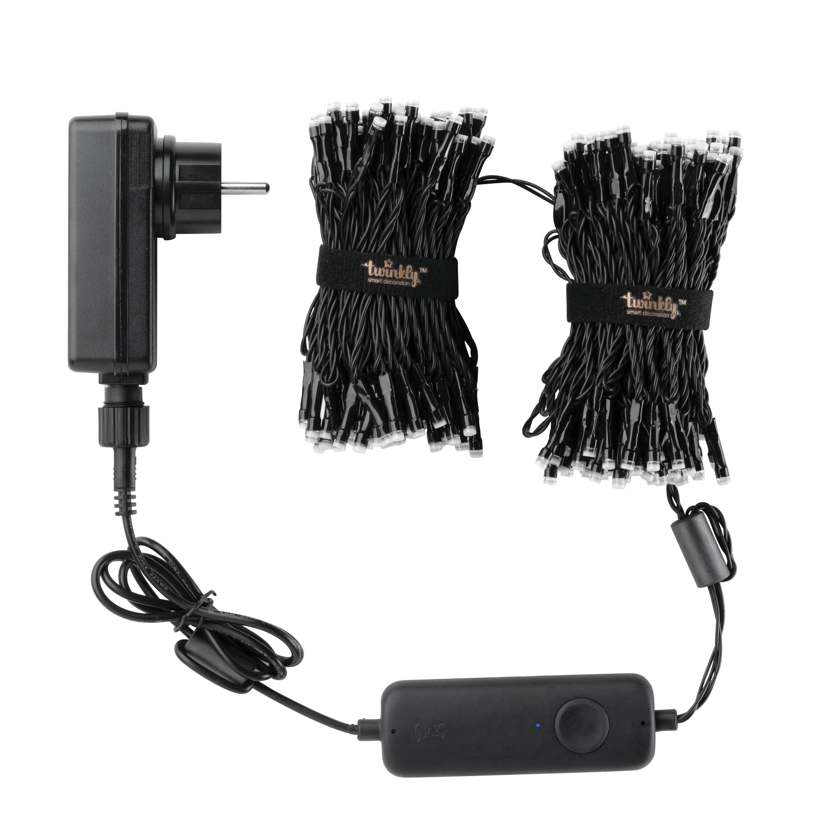 Catena luminosa per albero di Natale 250 luci LED multicolore TWINKLY 20 m programmabile - 15