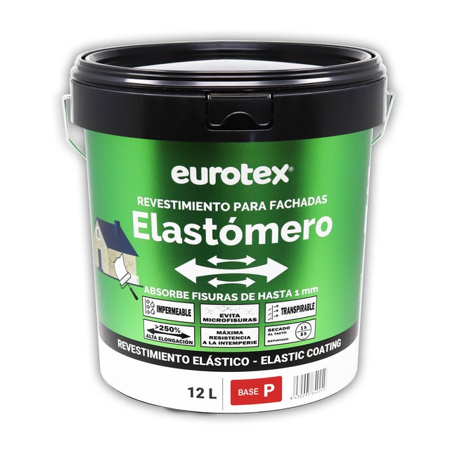 BASE PINTURA FACHADAS ELASTICO 12L TONOS CLAROS