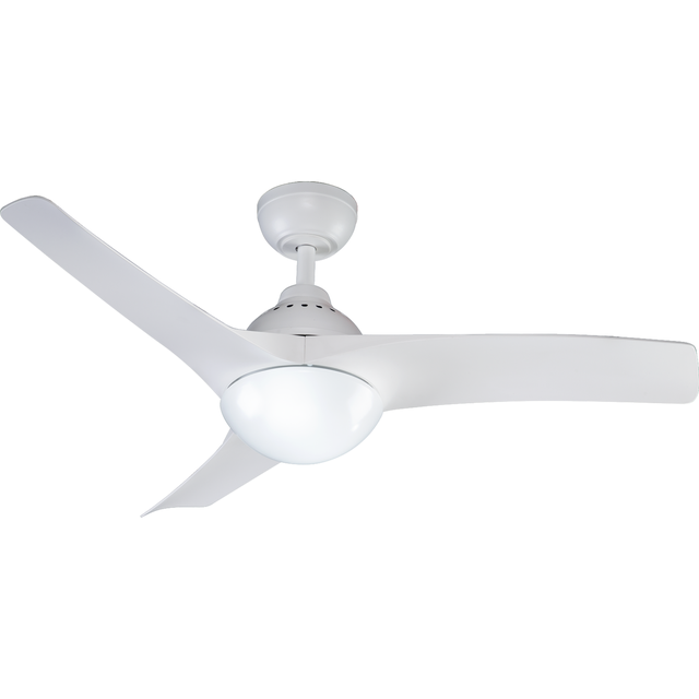 Ventilador de techo con luz E27 DC con mando INSPIRE Aruba blanco ø112 cm