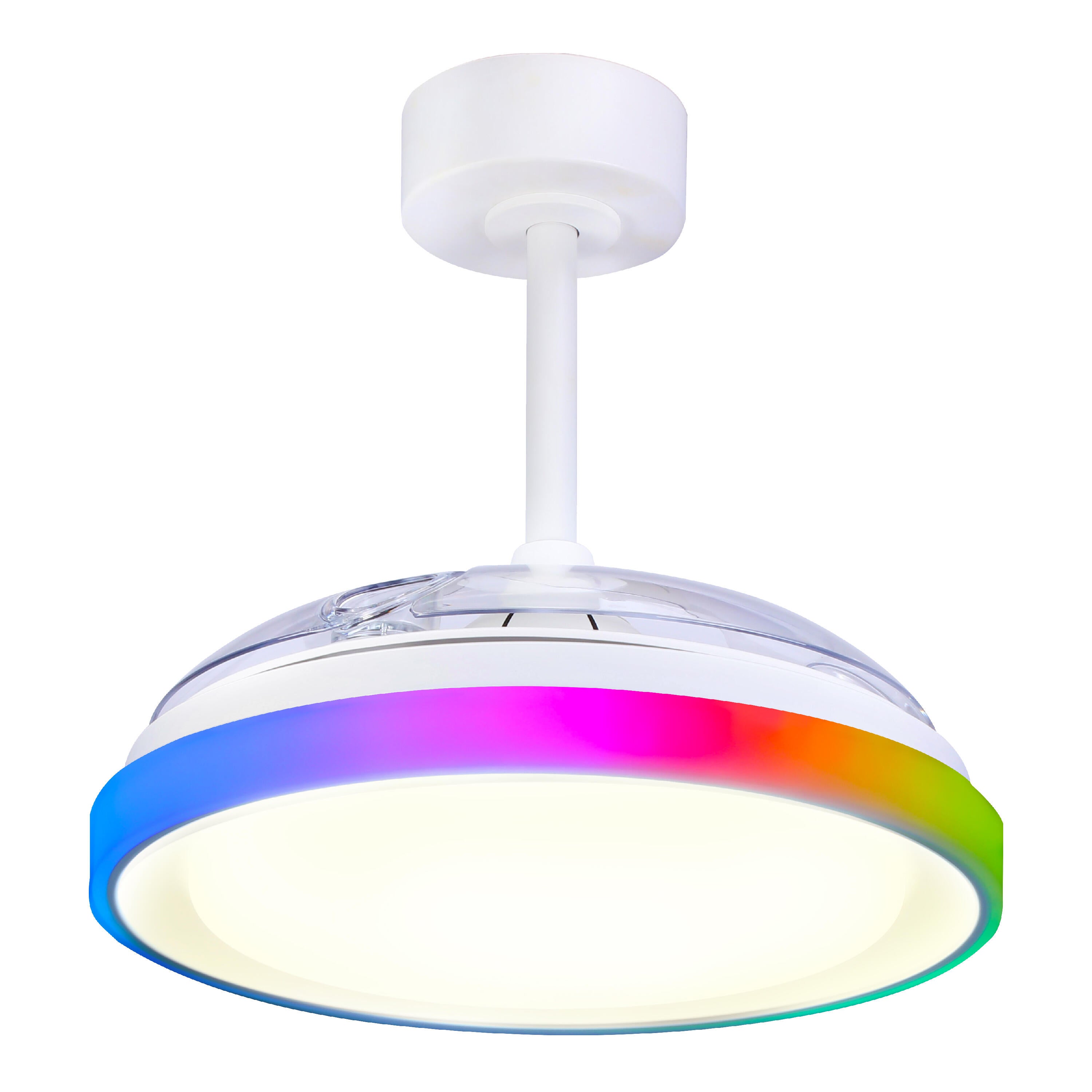 Ventilateur de plafond LED, Blossom S, 91 cm, INSPIRE, blanc - 10