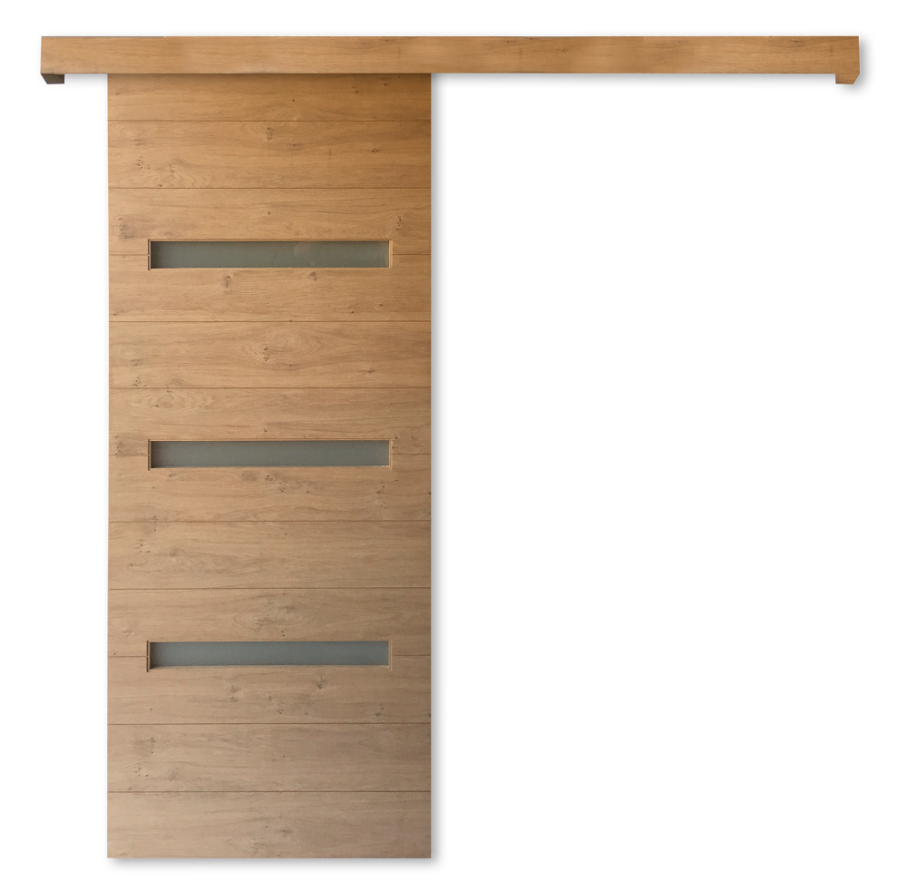 Cache-rail décor Noé pour rail coulissant | Leroy Merlin