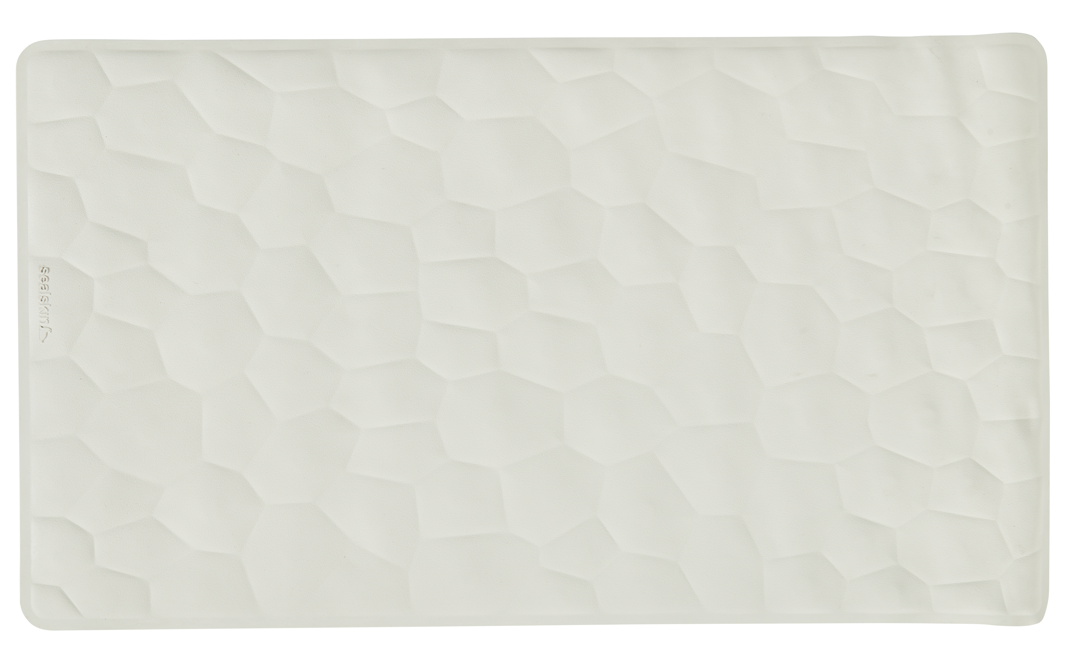 Mata antypoślizgowa do wanny/prysznica Jade 40x70 cm biała Sealskin