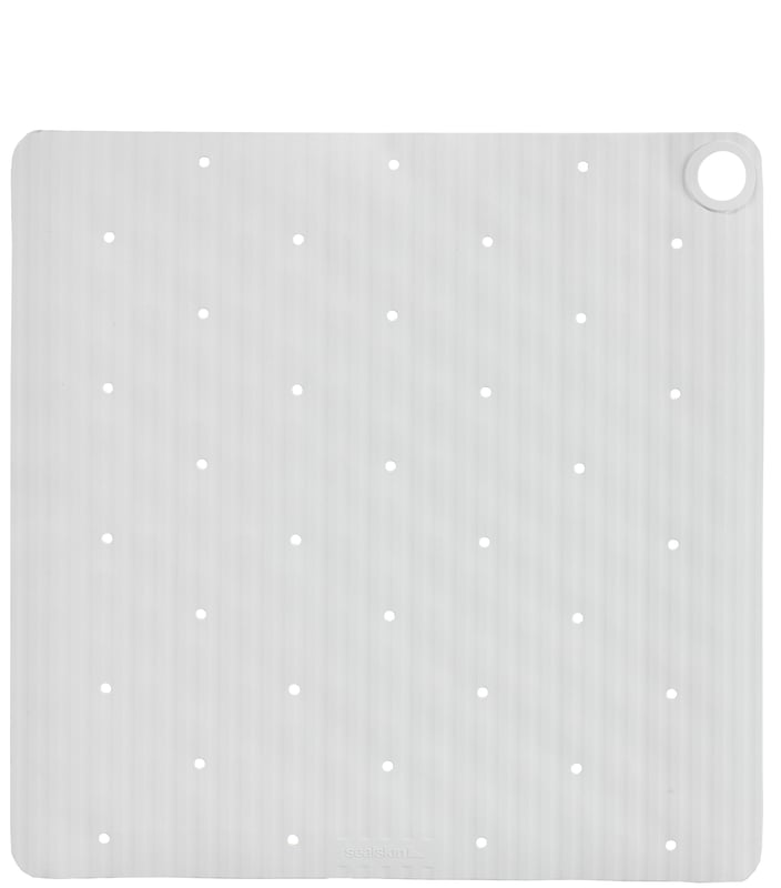 Mata antypoślizgowa do wanny/prysznica Ribb 55x55 cm biała Sealskin