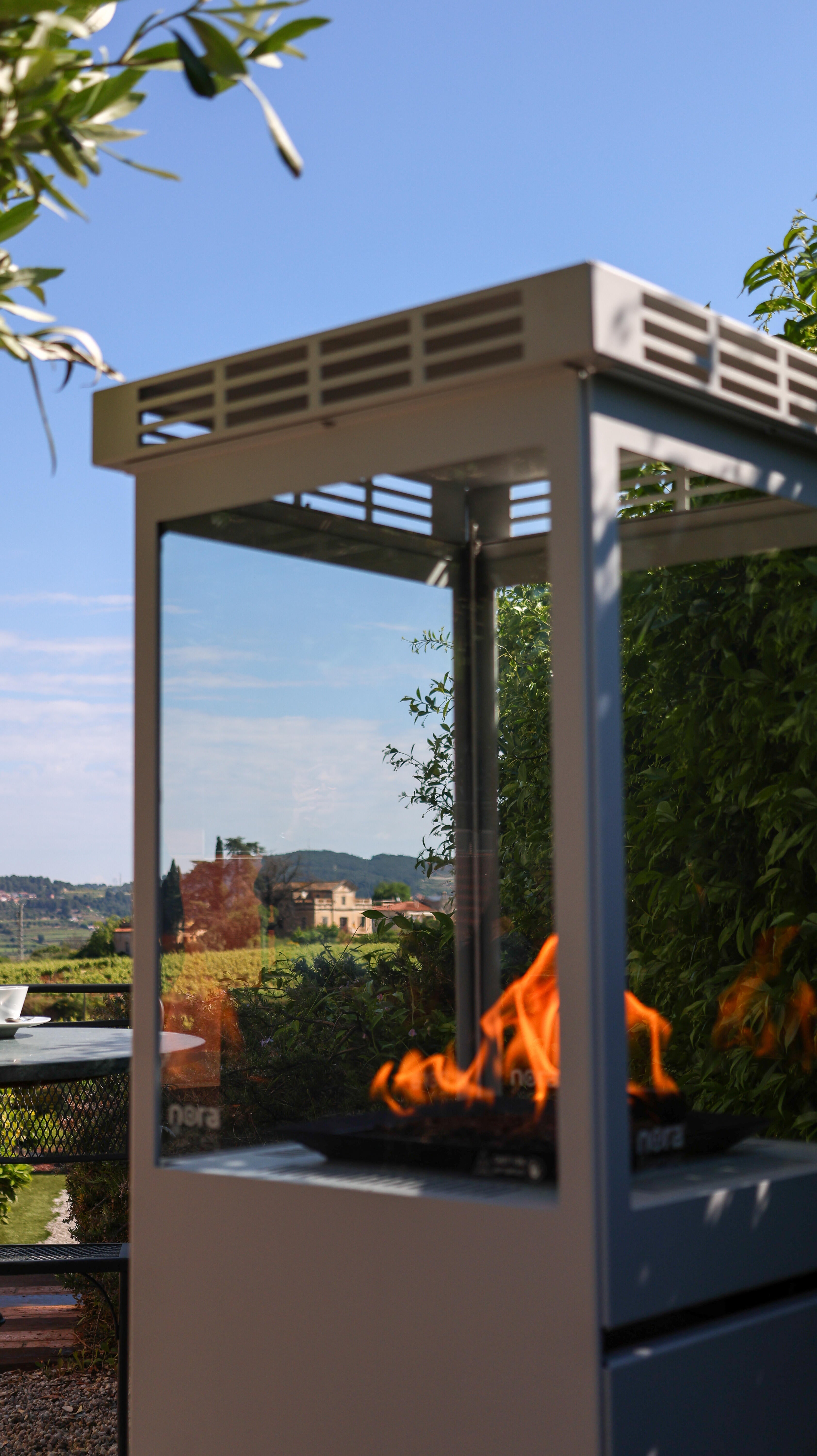 Estufa De Gas Exterior Aspro Blanco Lpg de 8 Kw - 7