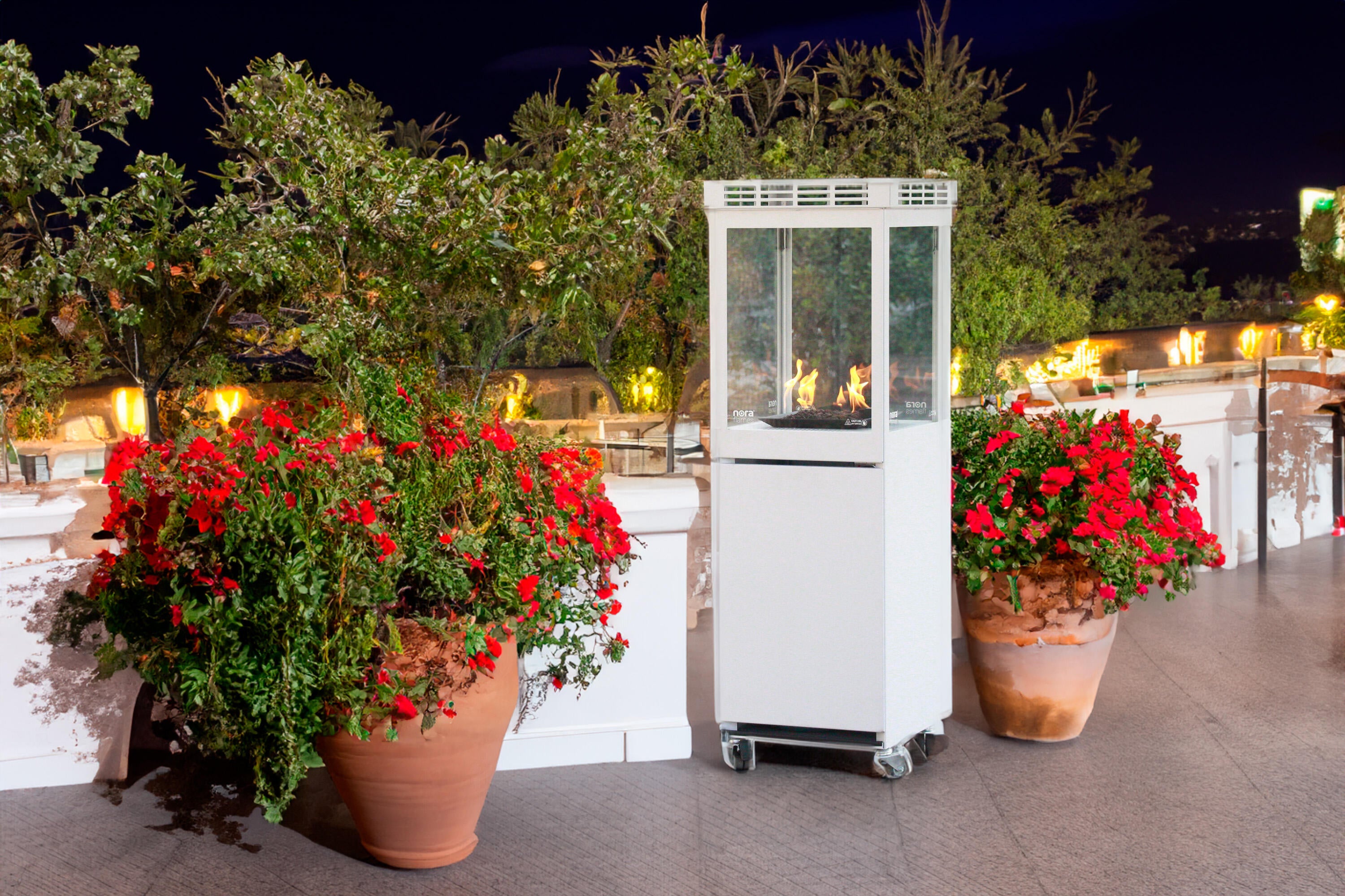 Estufa De Gas Exterior Aspro Blanco Lpg de 8 Kw - 3