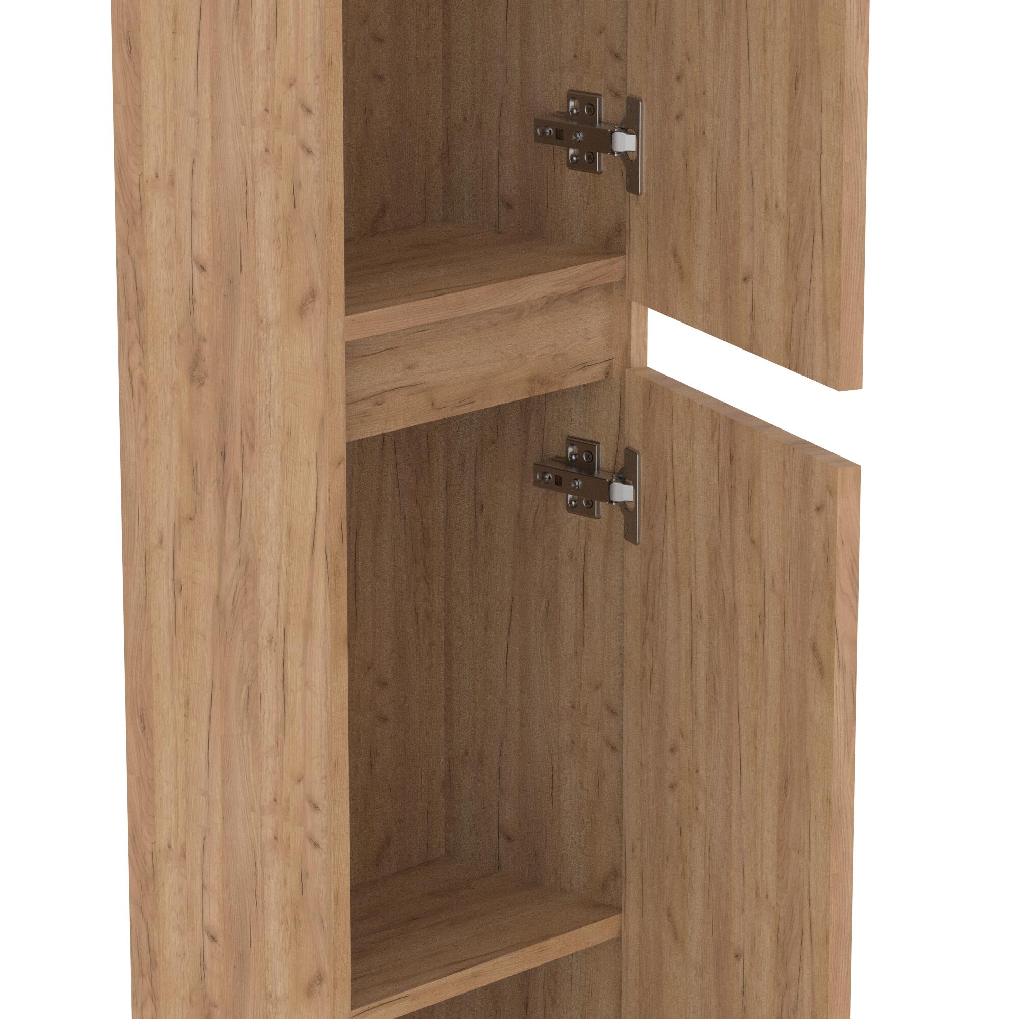 COLUMNA DE BAÑO BOSTON ROBLE 30X180X21CM - 6