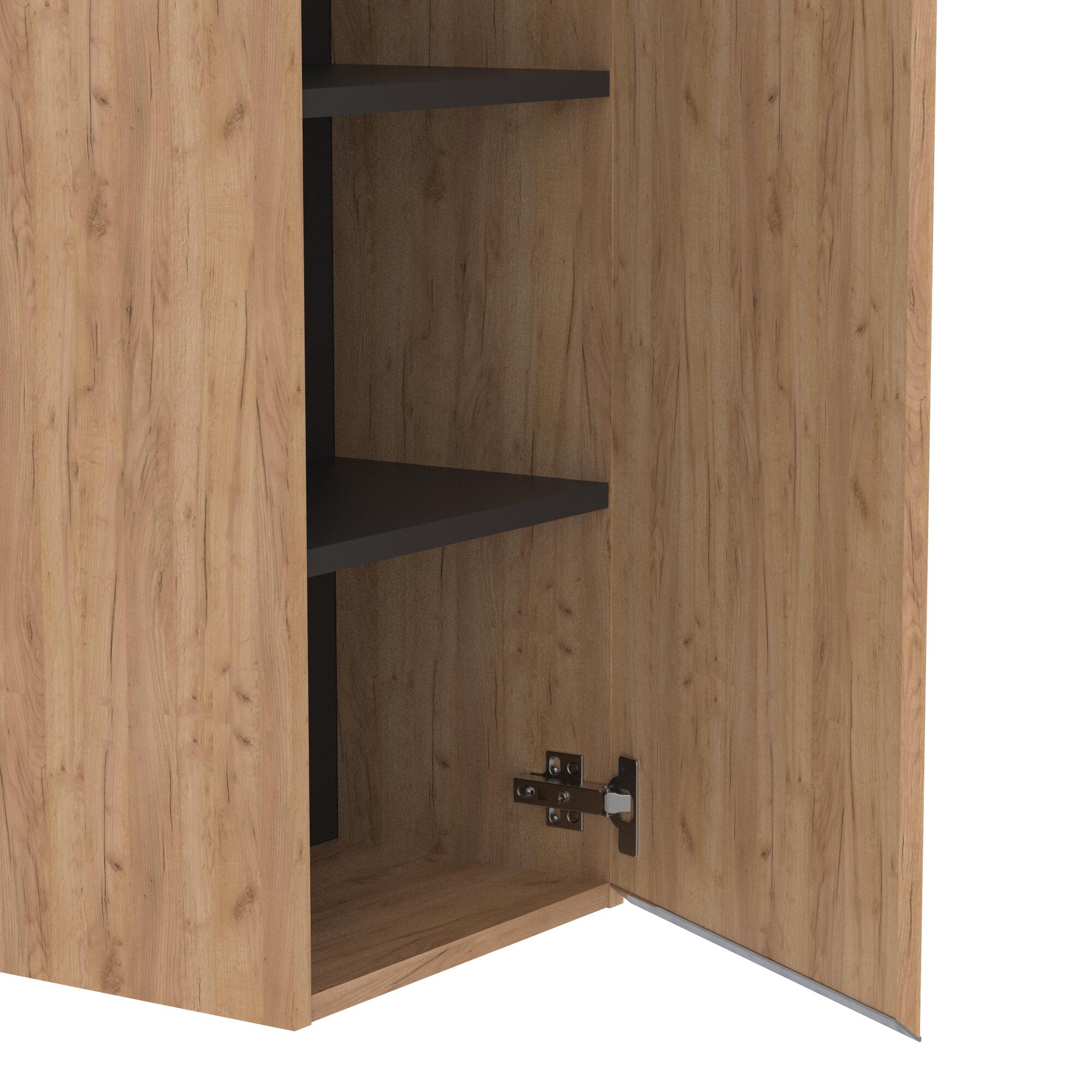 ARMARIO PARED BAÑO ATLANTIS MIEL 35X80X25CM - 6