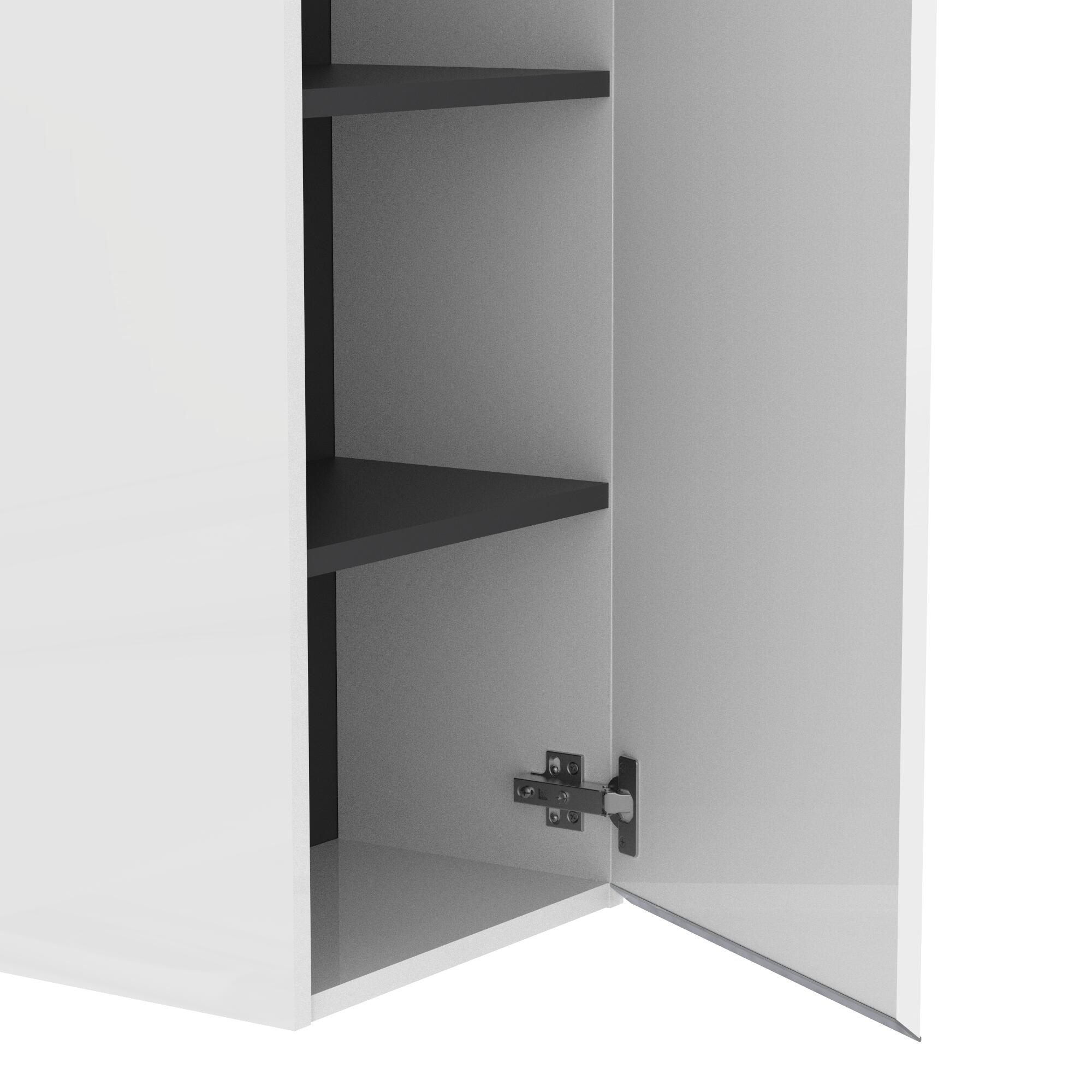 ARMARIO PARED BAÑO ATLANTIS BLANCO 35X80X25CM - 5