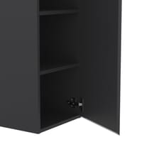 ARMARIO PARED BAÑO ATLANTIS ANTRACITA 35X80X25CM - 5