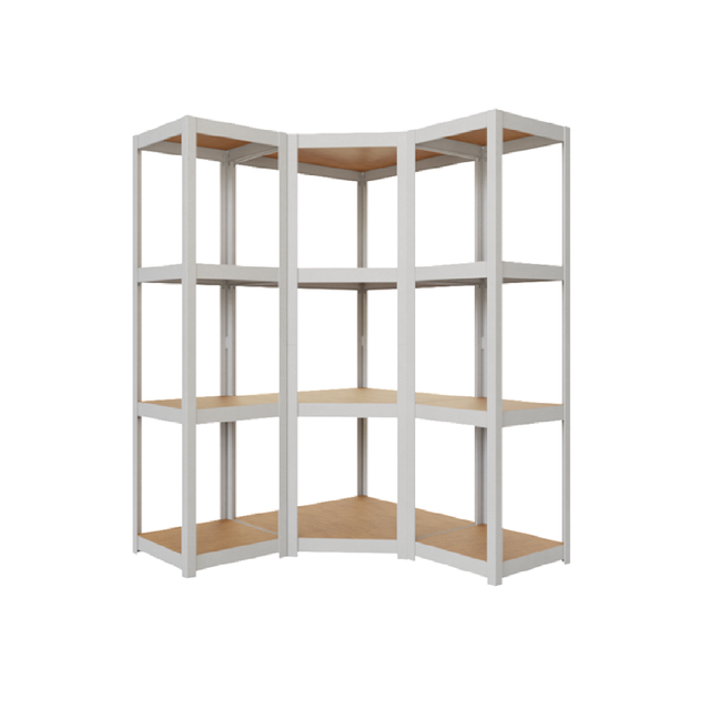 Conjunto estantería esquinera modular Style y 2 Estanterías Style S