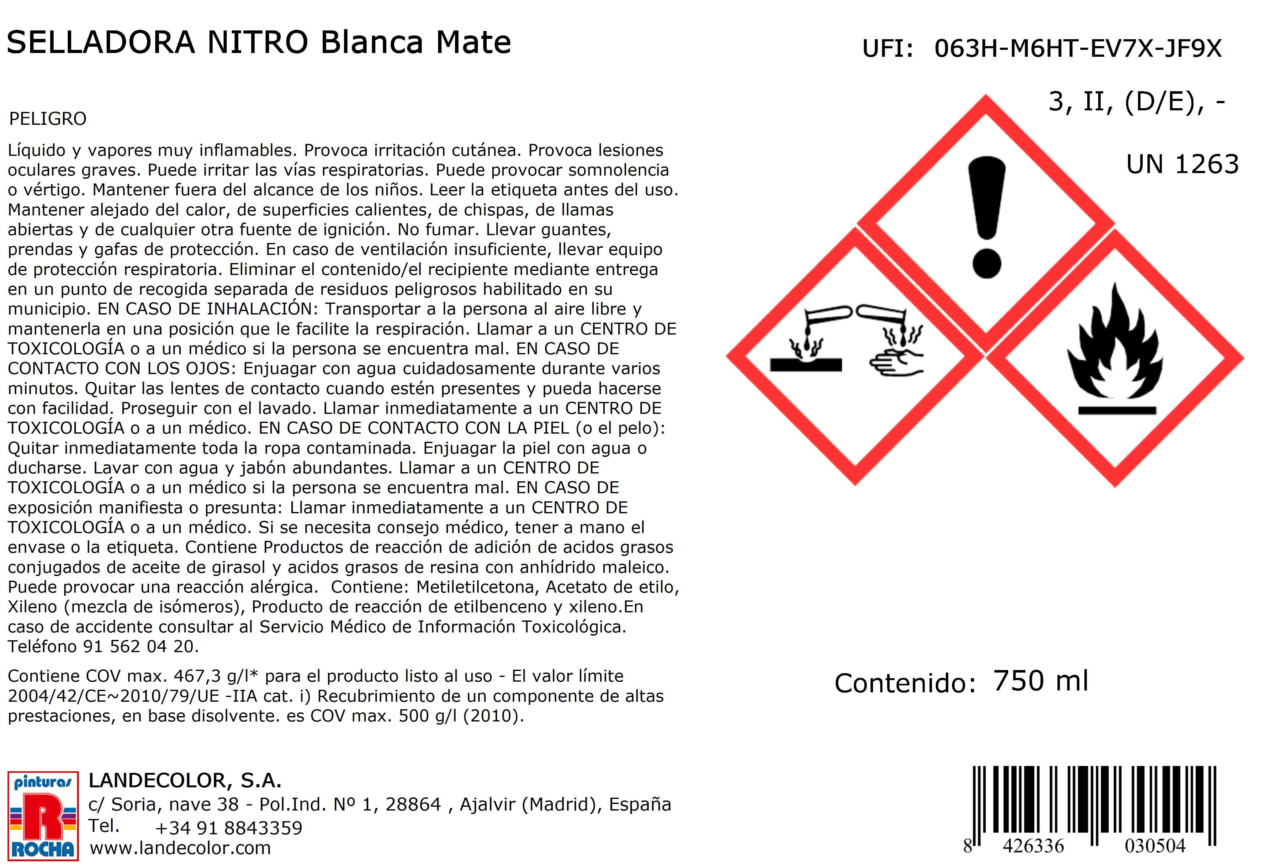 IMPRIMACIÓN SELLADORA SINTÉTICA NITRO 750ML BLANCO - 3