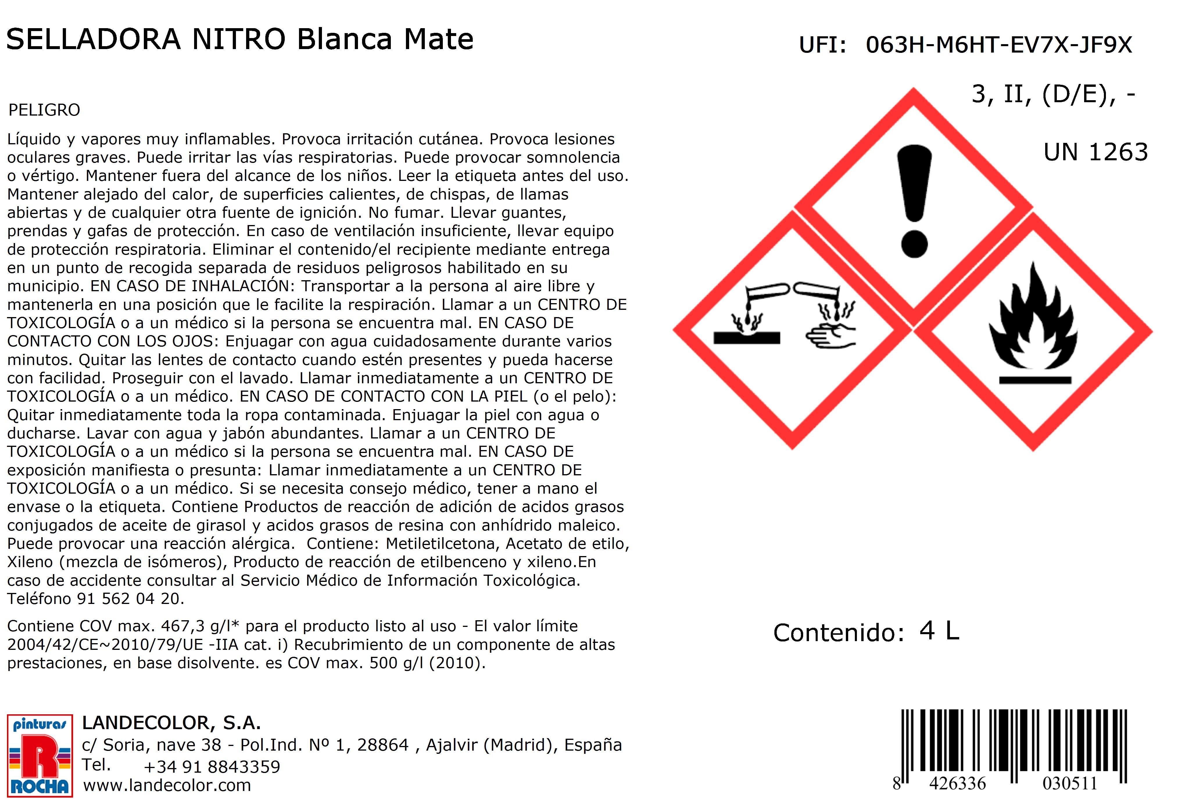 IMPRIMACIÓN SELLADORA SINTÉTICA NITRO 4L BLANCO - 3
