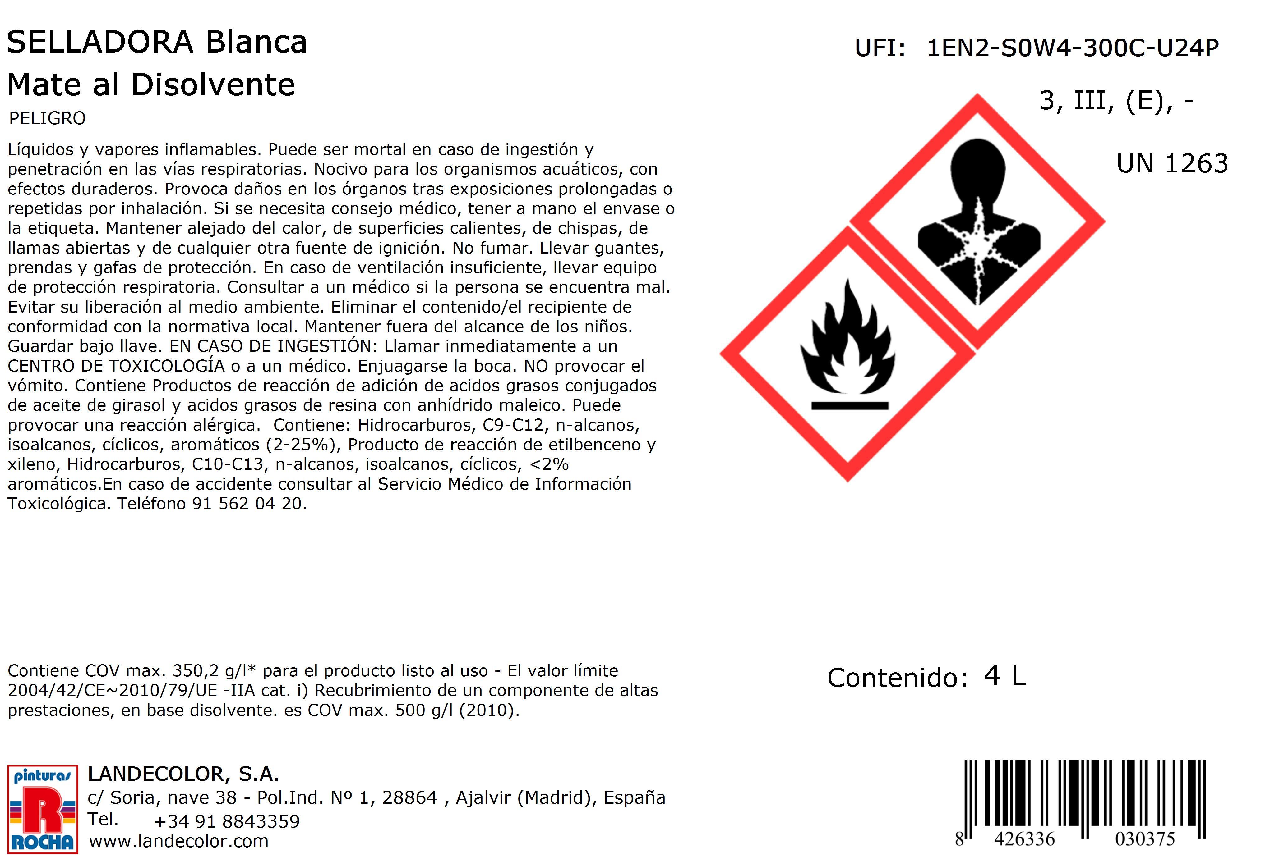 IMPRIMACIÓN SELLADORA SINTÉTICA ROCHA 4L BLANCO - 3