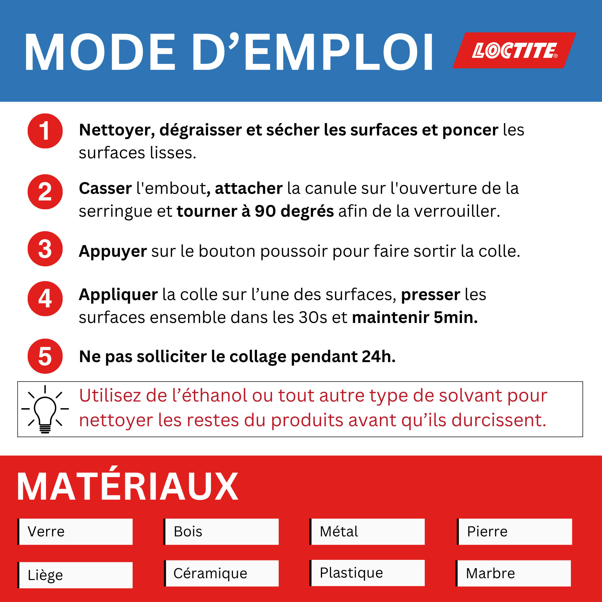 Colle époxy universelle prise rapide 5 min 11 ml - LOCTITE - 3