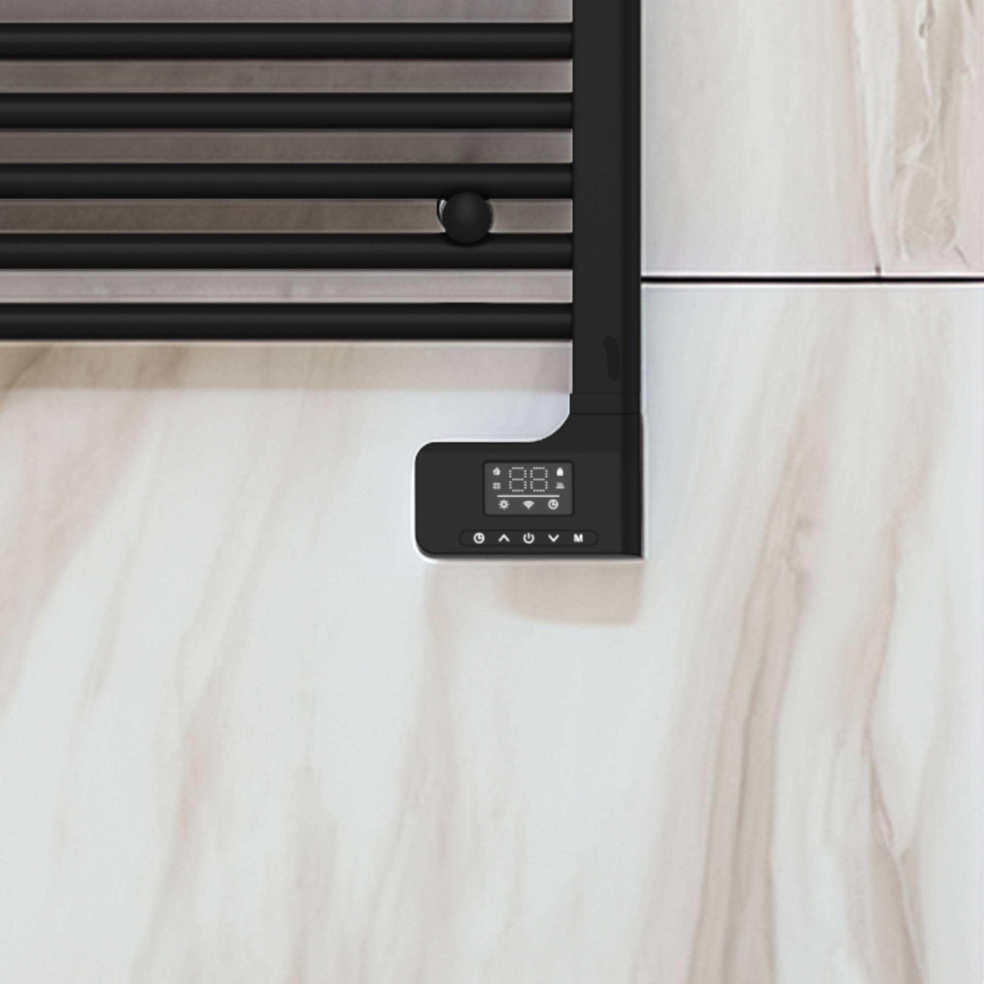 Panel sterowania grzejnika elektrycznego MOTESSI.