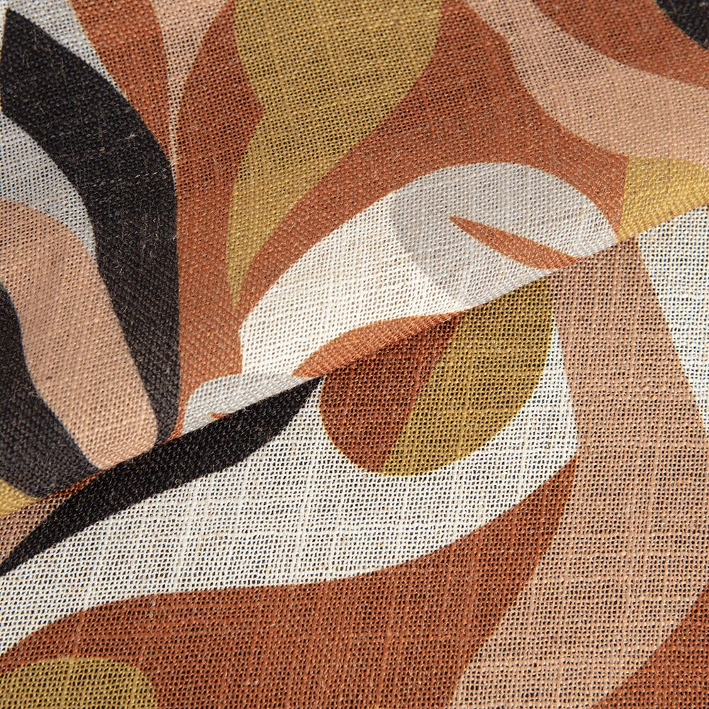 Cortinado fita e/ou presilha Victorine 140x280cm multicor - 11