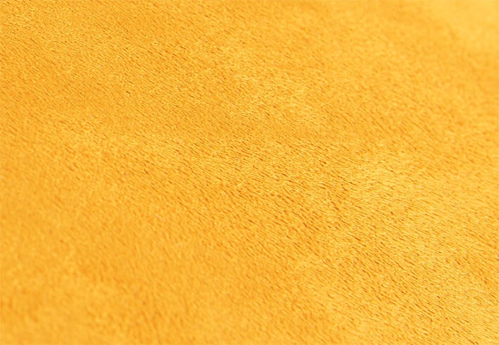 Cojín decorativo cuadrado Alca pana liso poliéster amarillo 45x30cm - 4