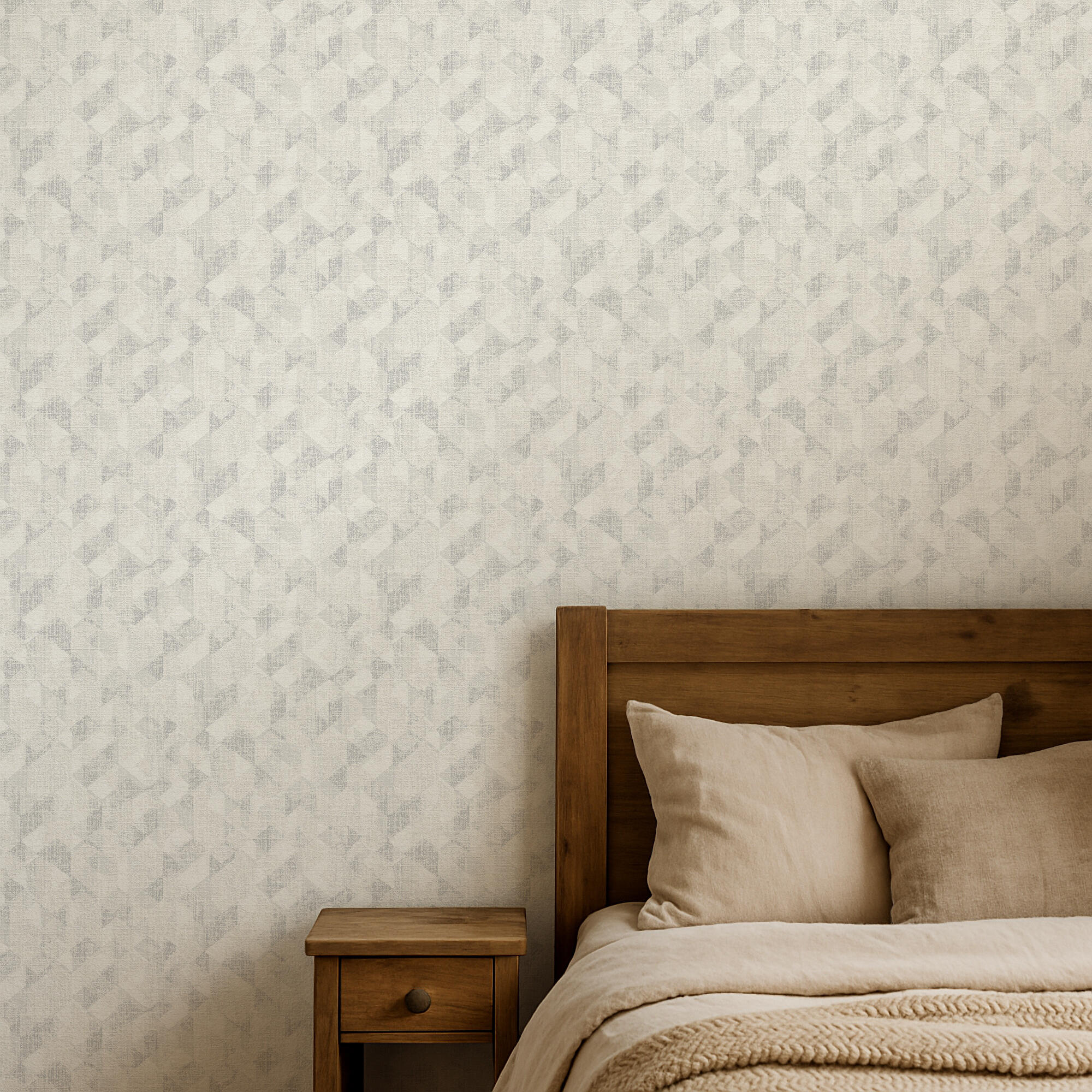 Papel pintado vinilo aplicación cola en pared geométrico practik 654219 multicolor rasch 53cmx10.05m