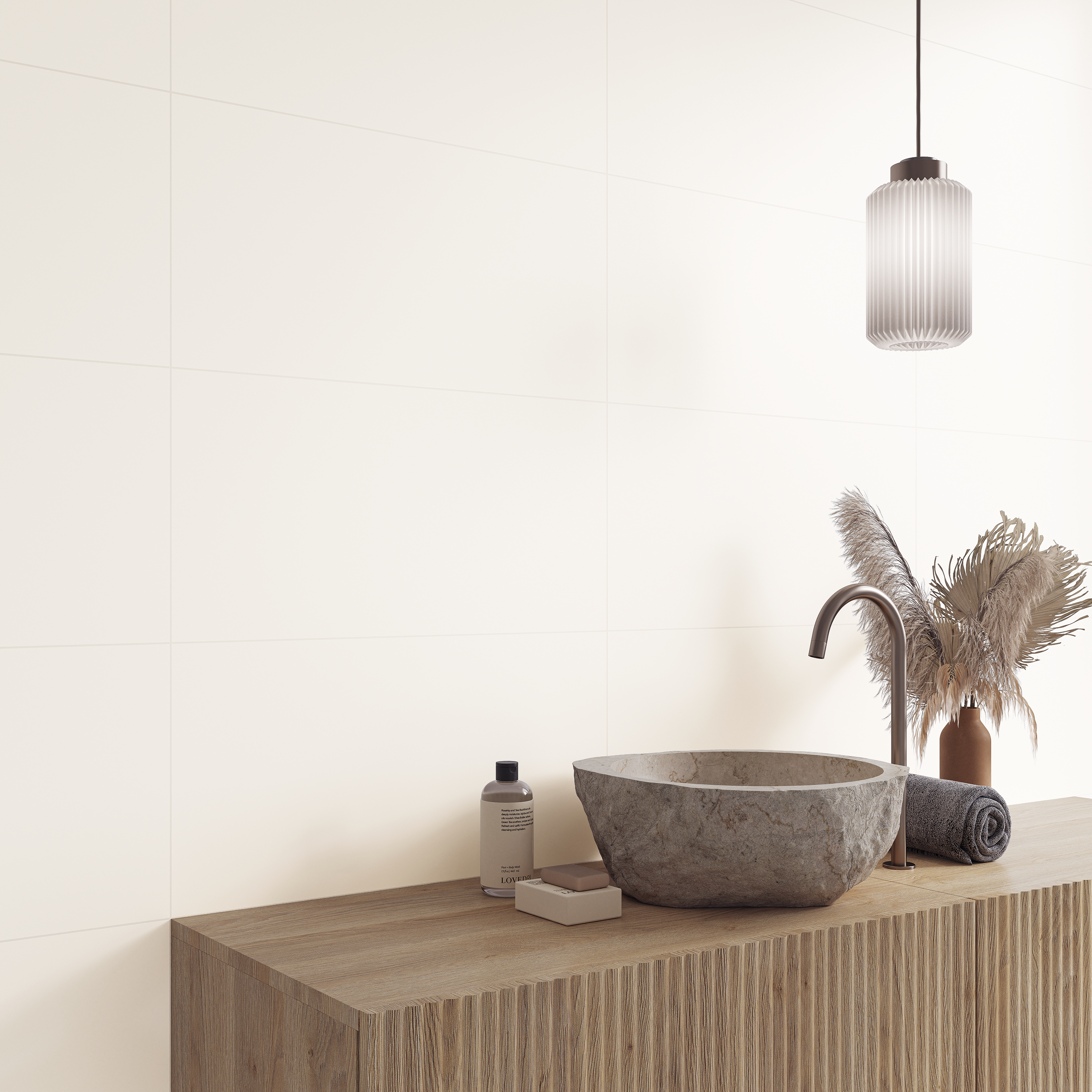 Glazura Frosty White Mat 25x40 Artens - 5
