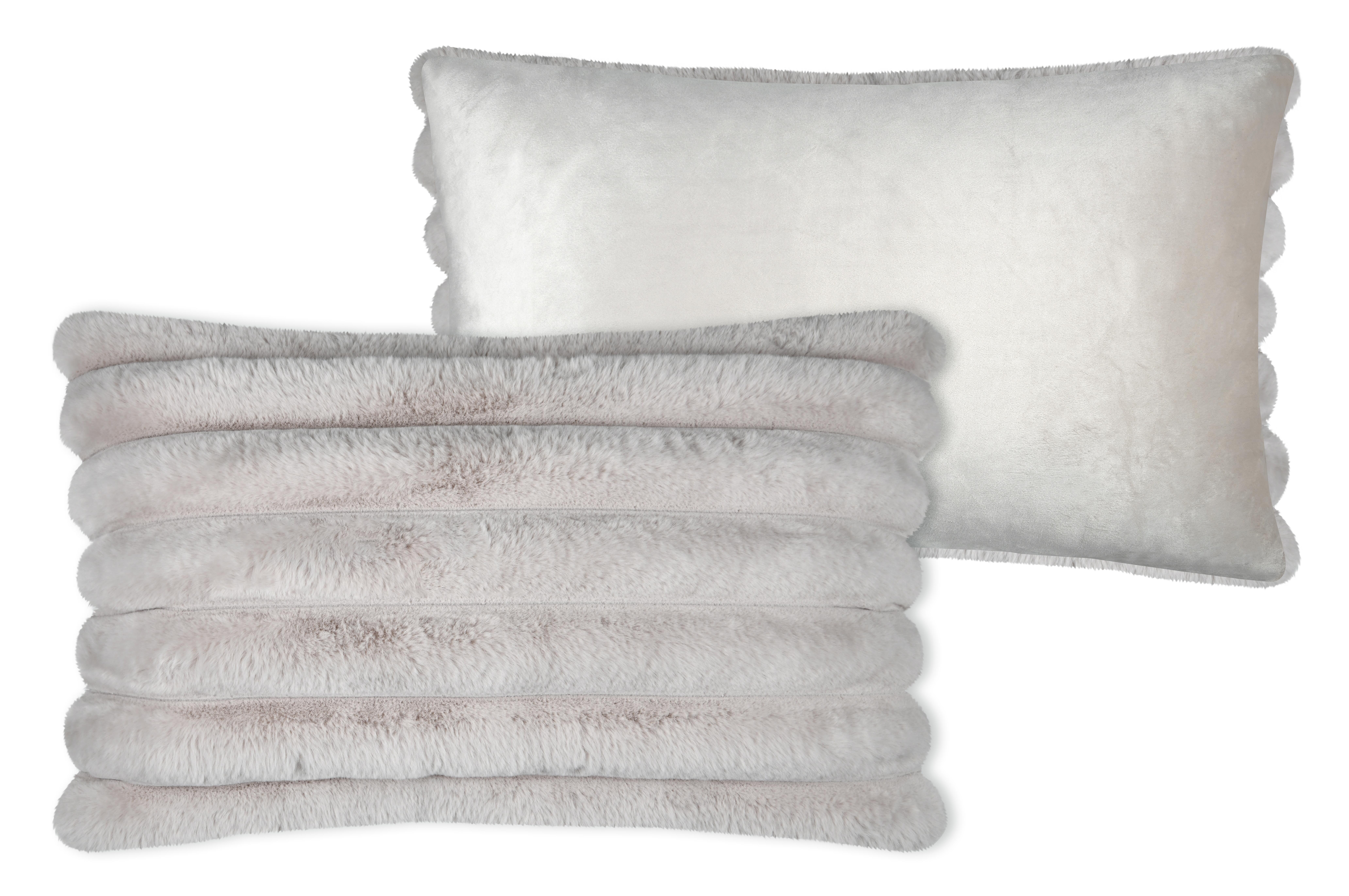 Coussin Polary, écru l.50 x L.80 cm - 6