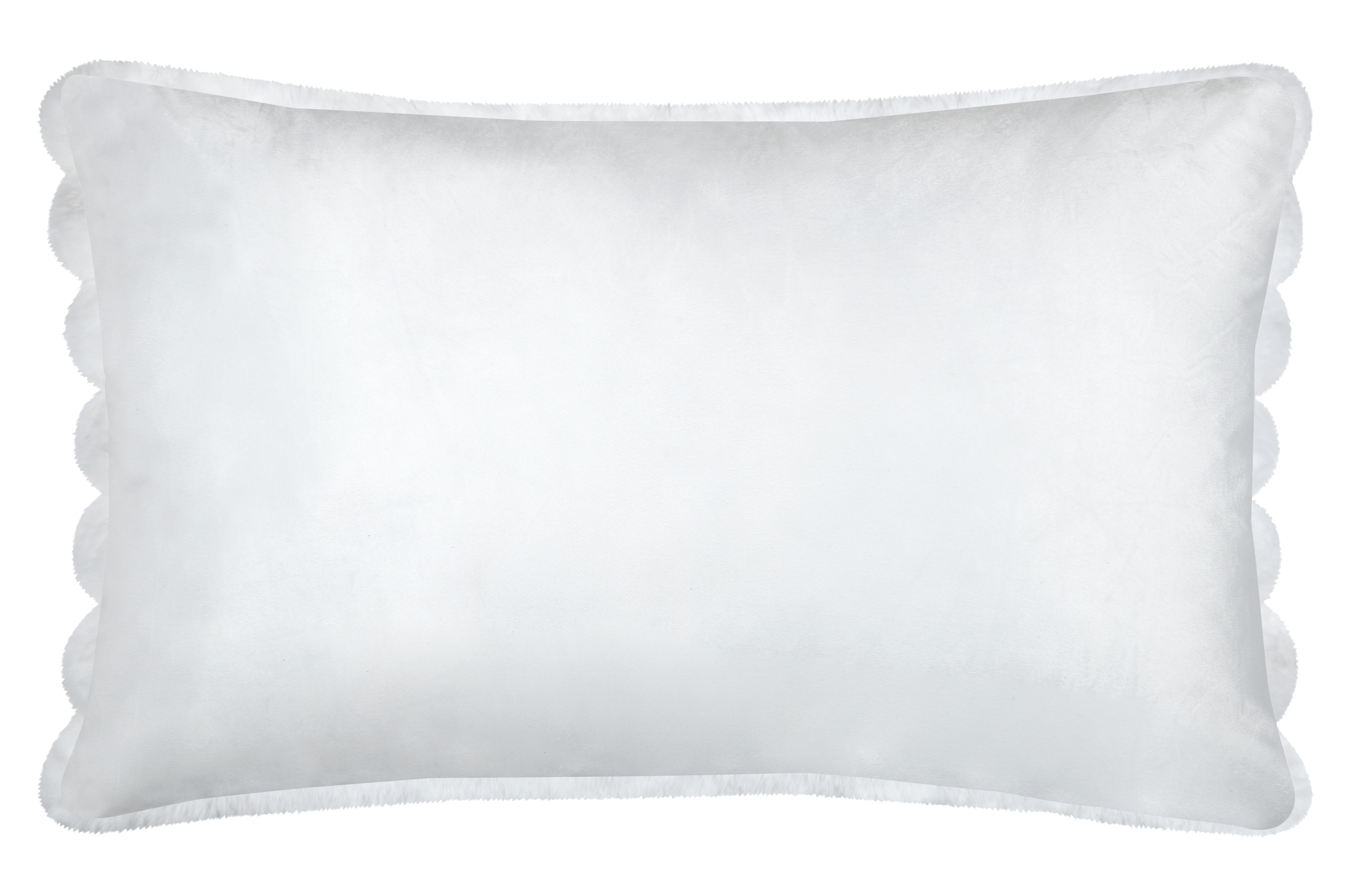 Coussin Polary, blanc l.50 x L.80 cm - 4