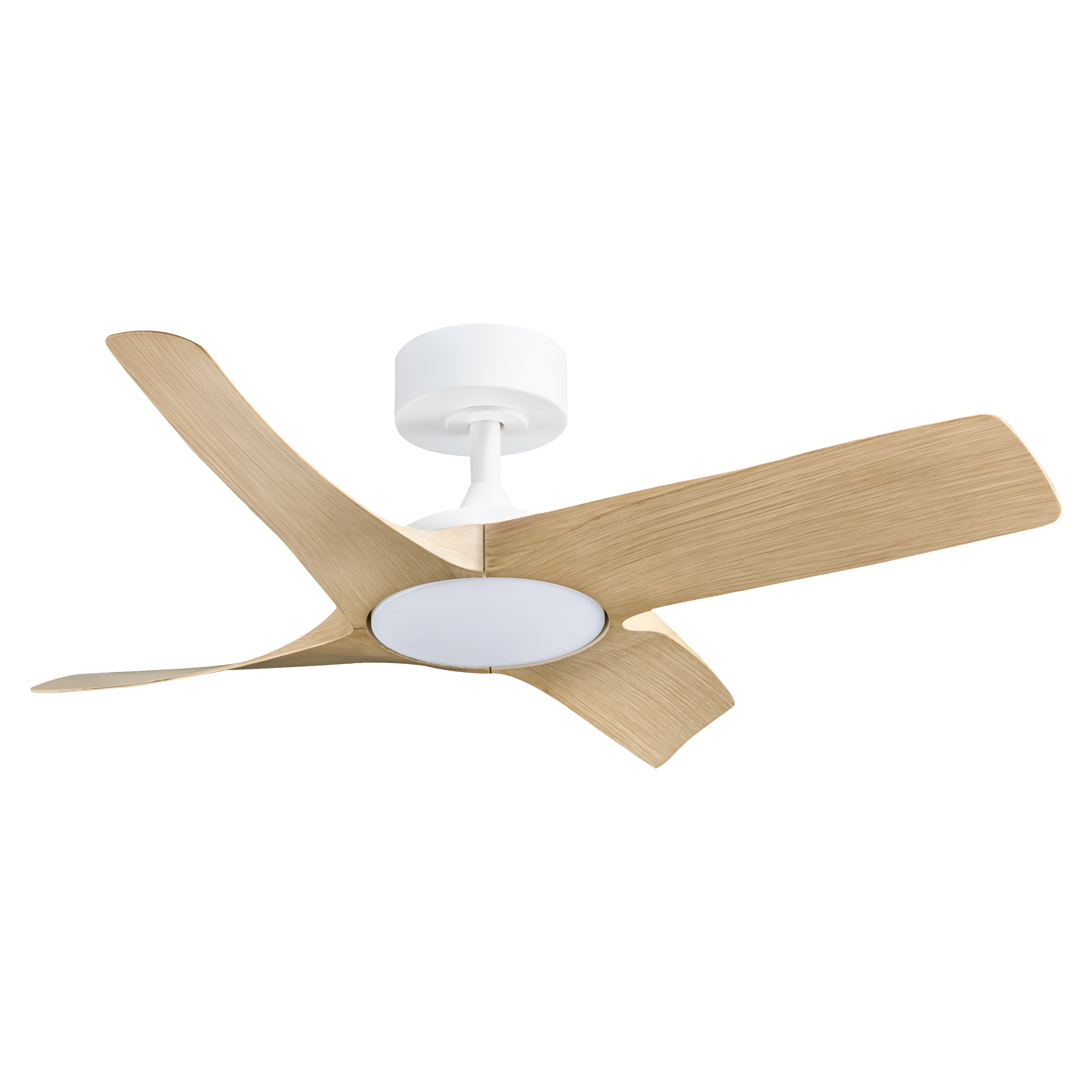 Ventilateur de plafond LED connecté, Siroco +, 91 cm, INSPIRE, bois - 11